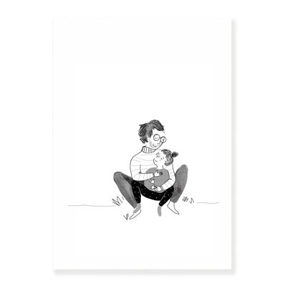 Tenderness Poster - Dad and Daughter