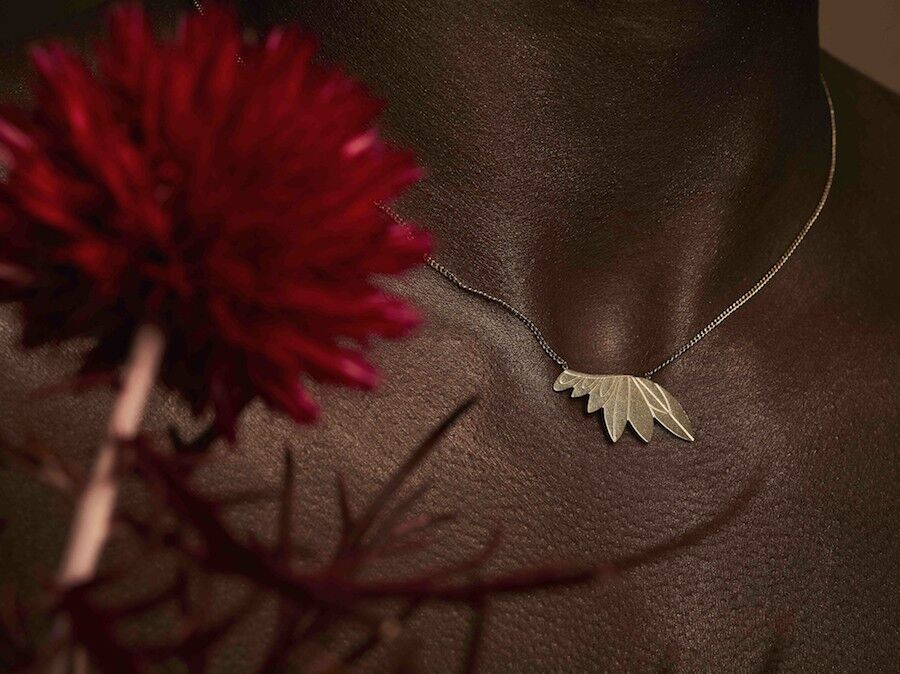 Plumage necklace