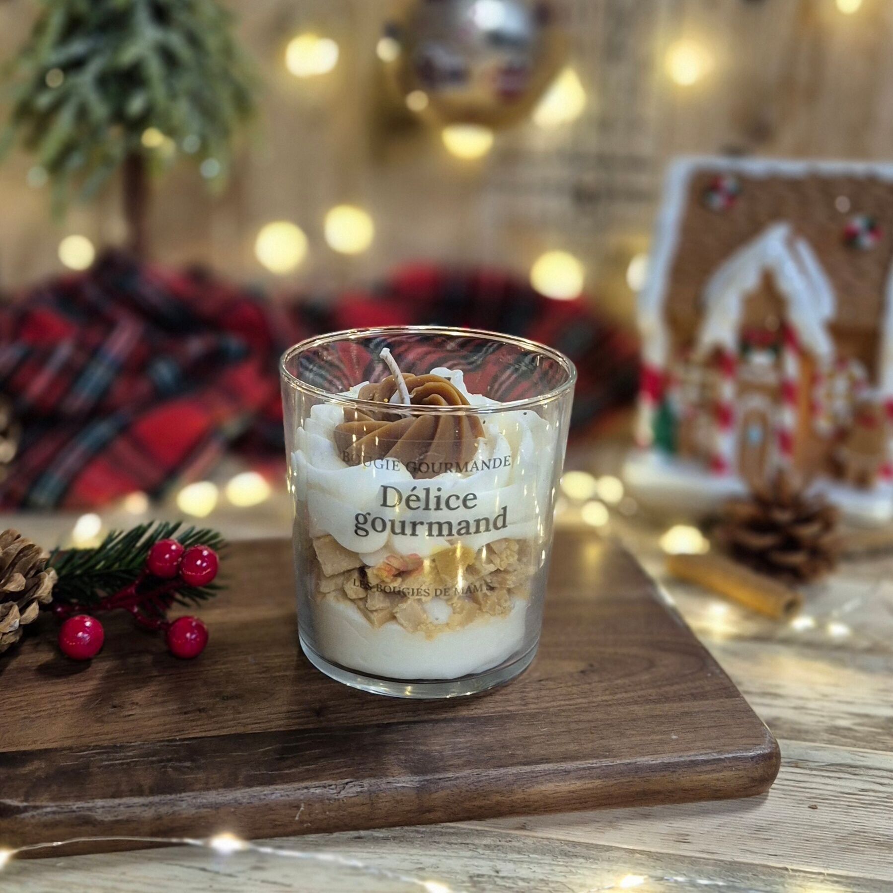 Candela di Natale gourmet: una deliziosa sorpresa