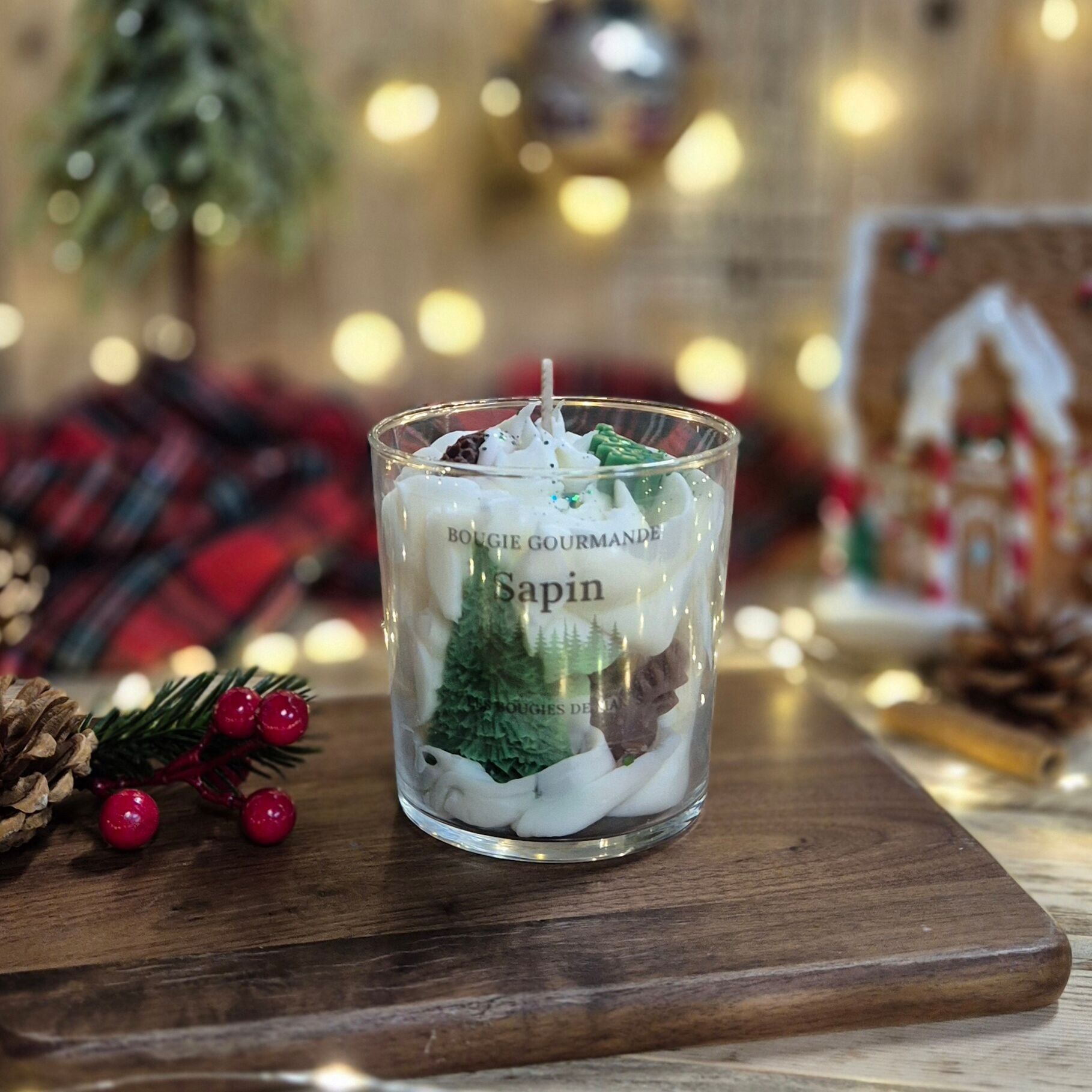 Candela di Natale gourmet - Albero di Natale