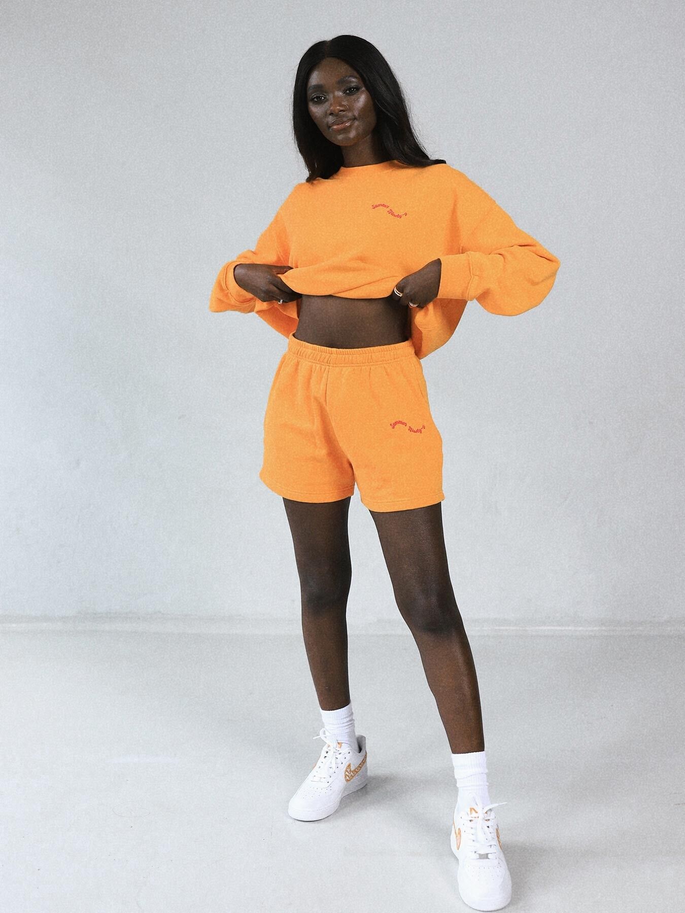 ESTATE - Pantaloncini • Arancione brillante