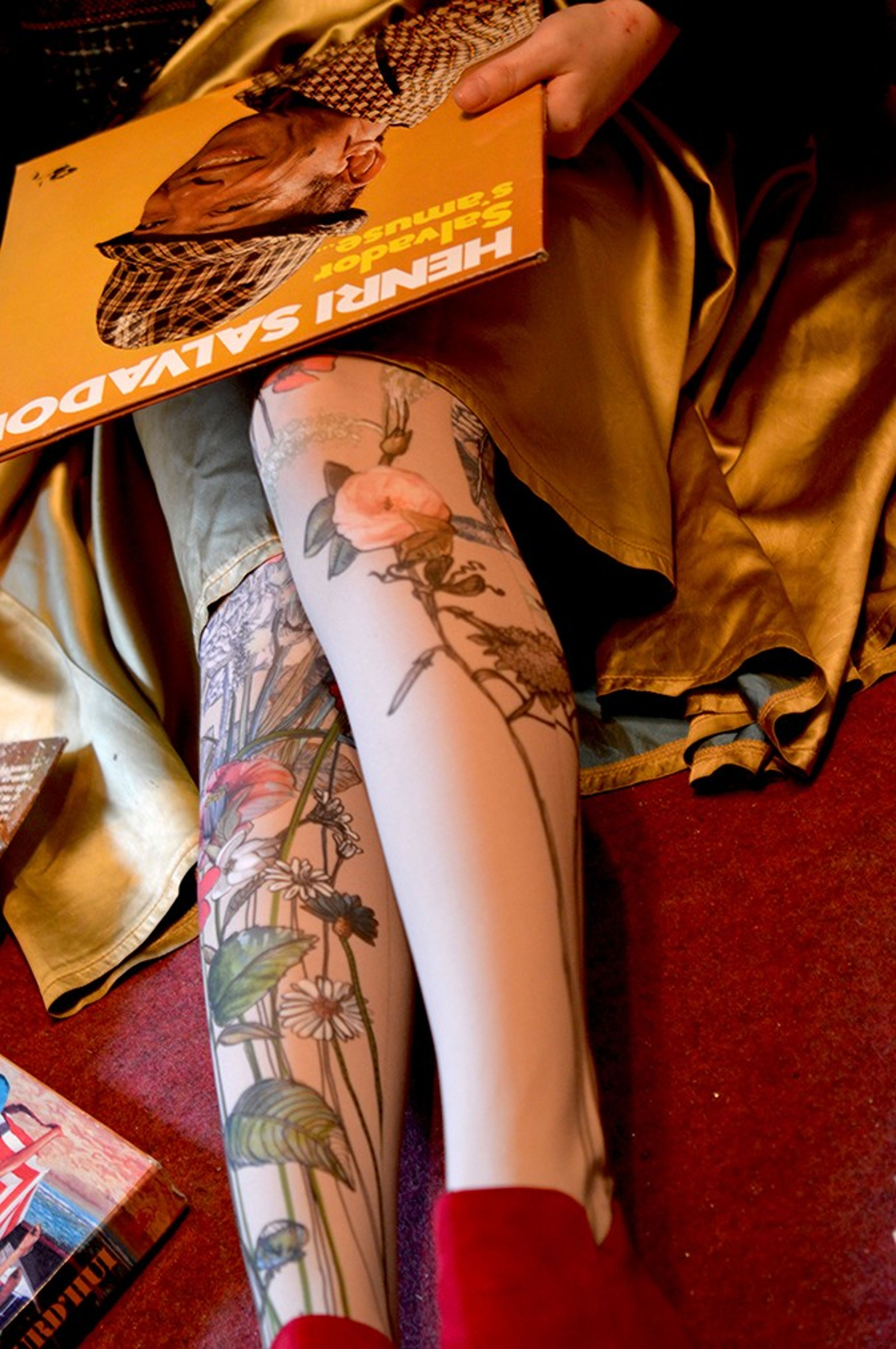 Accueil Collant Pamela Mann coeur tatoos