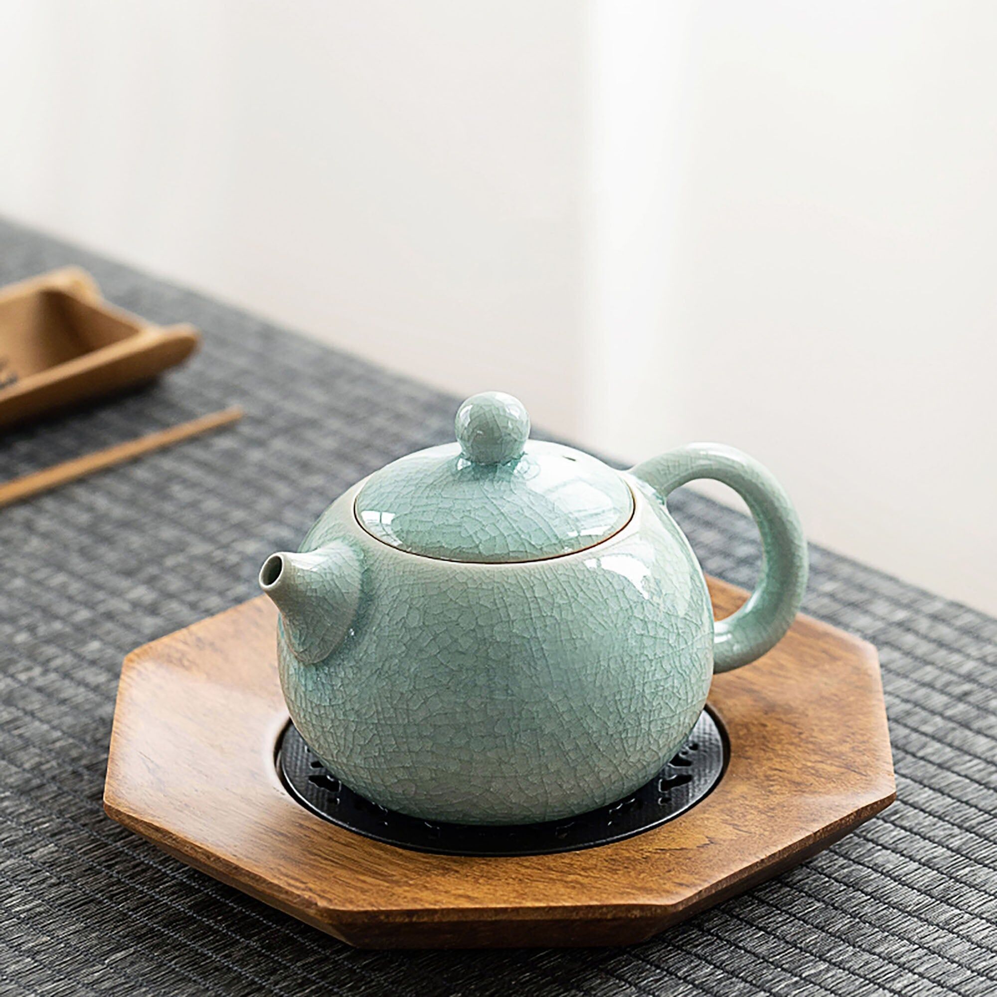 „Ru“ Celadon GongFu Teekanne