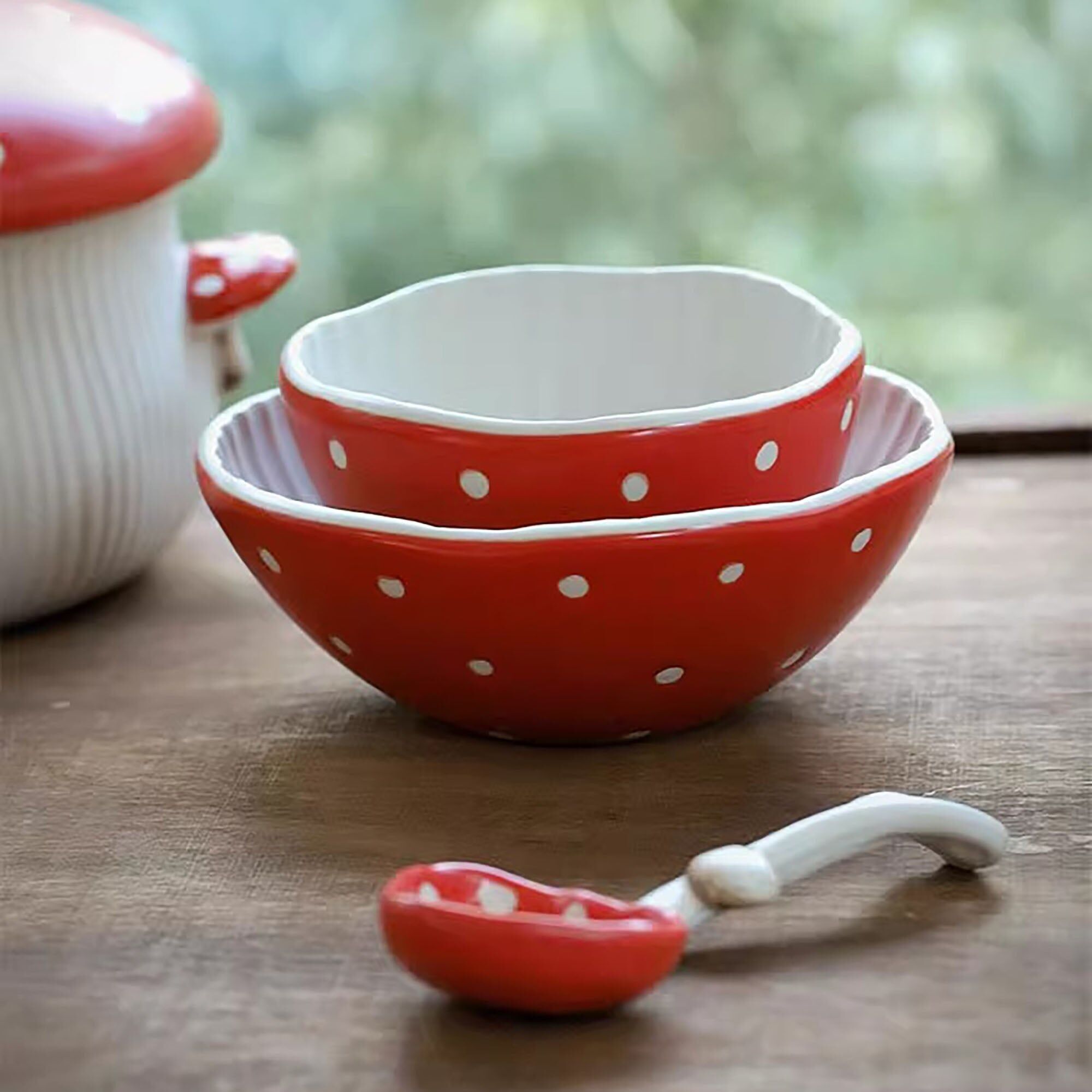 Feenpilz Keramikschale