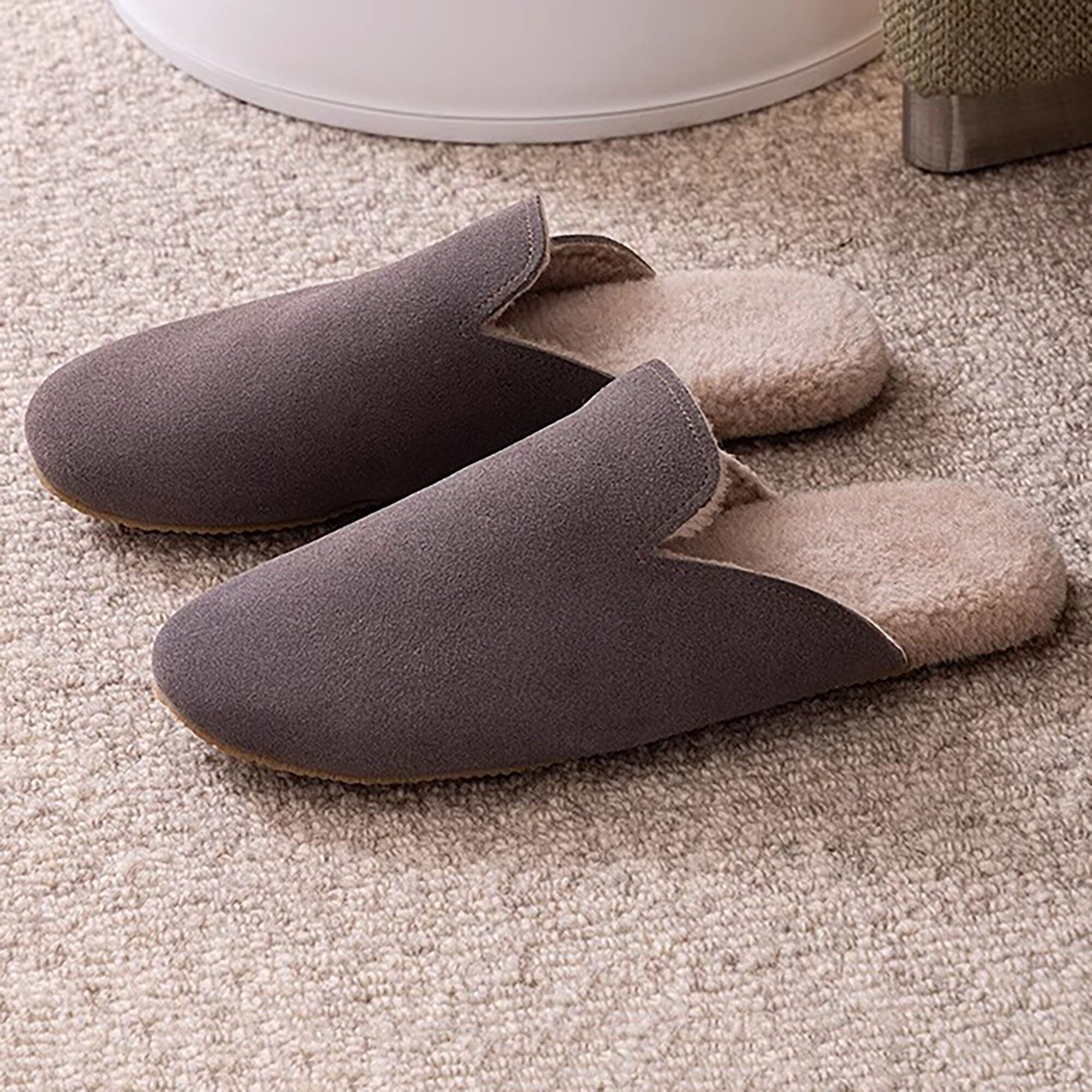 Hausschuhe aus Wolle