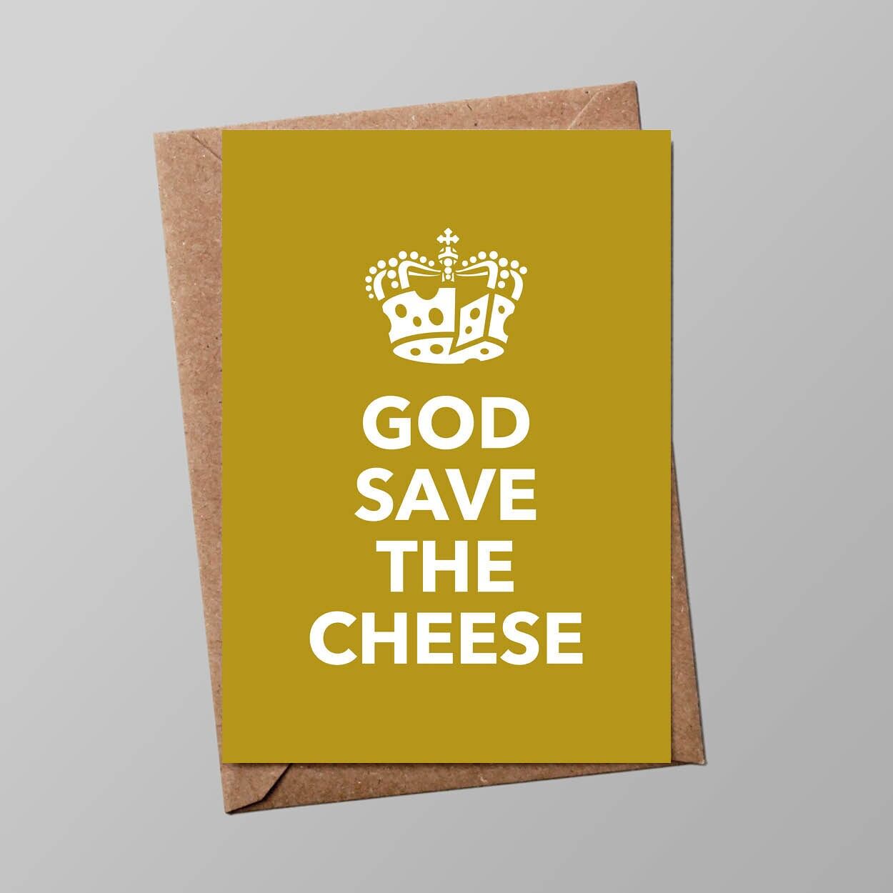 Biglietto "Cheese & Love": Dio salvi il formaggio (con busta)