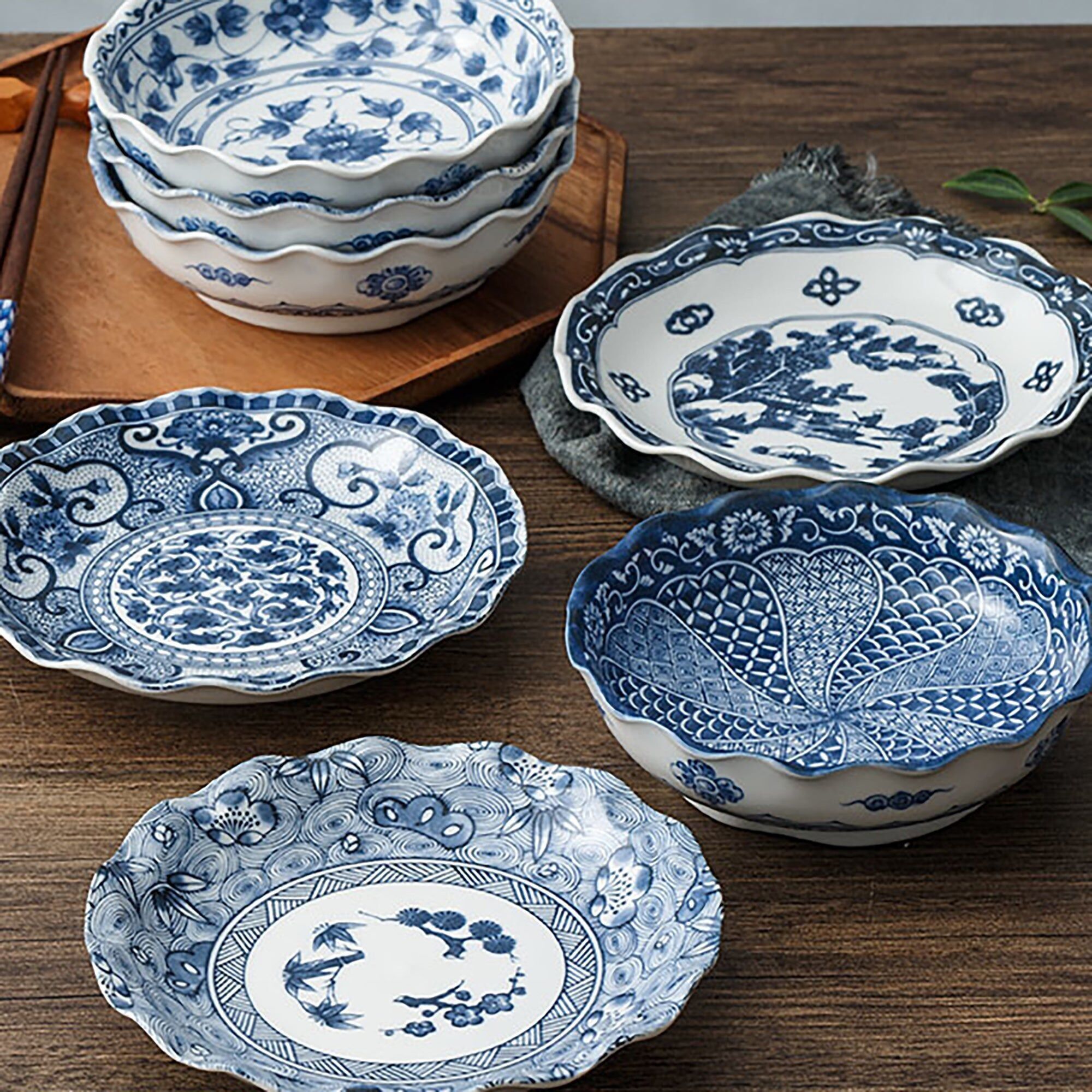 Piatti fondi tradizionali giapponesi