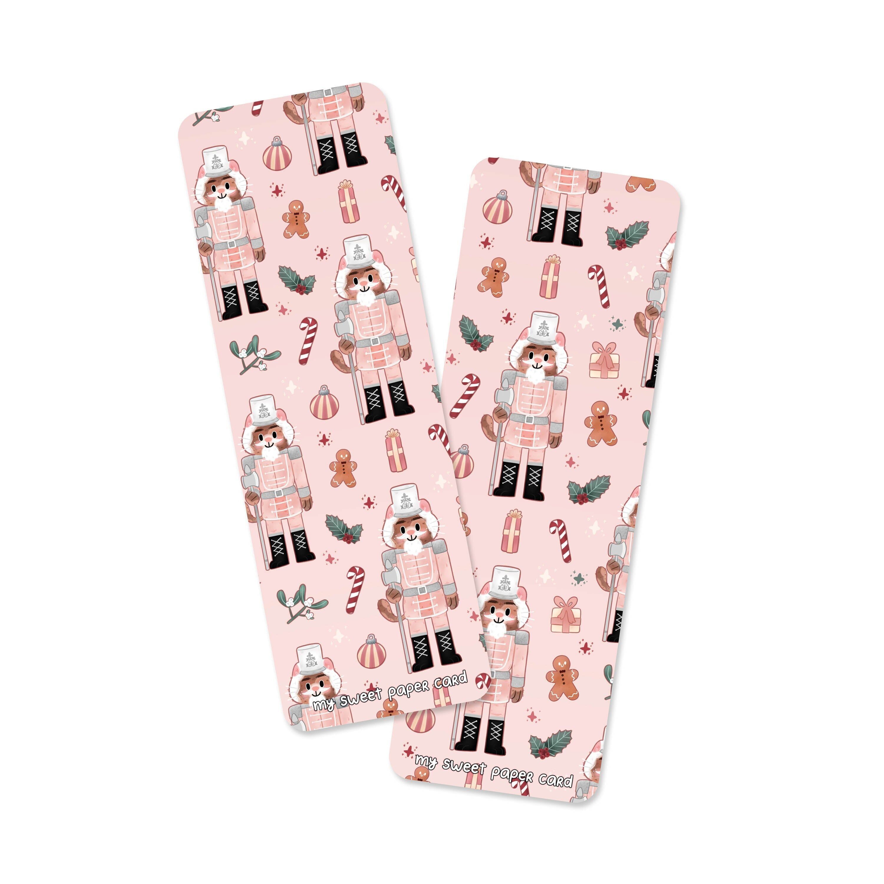 Gatto Schiaccianoci - Segnalibro di Natale