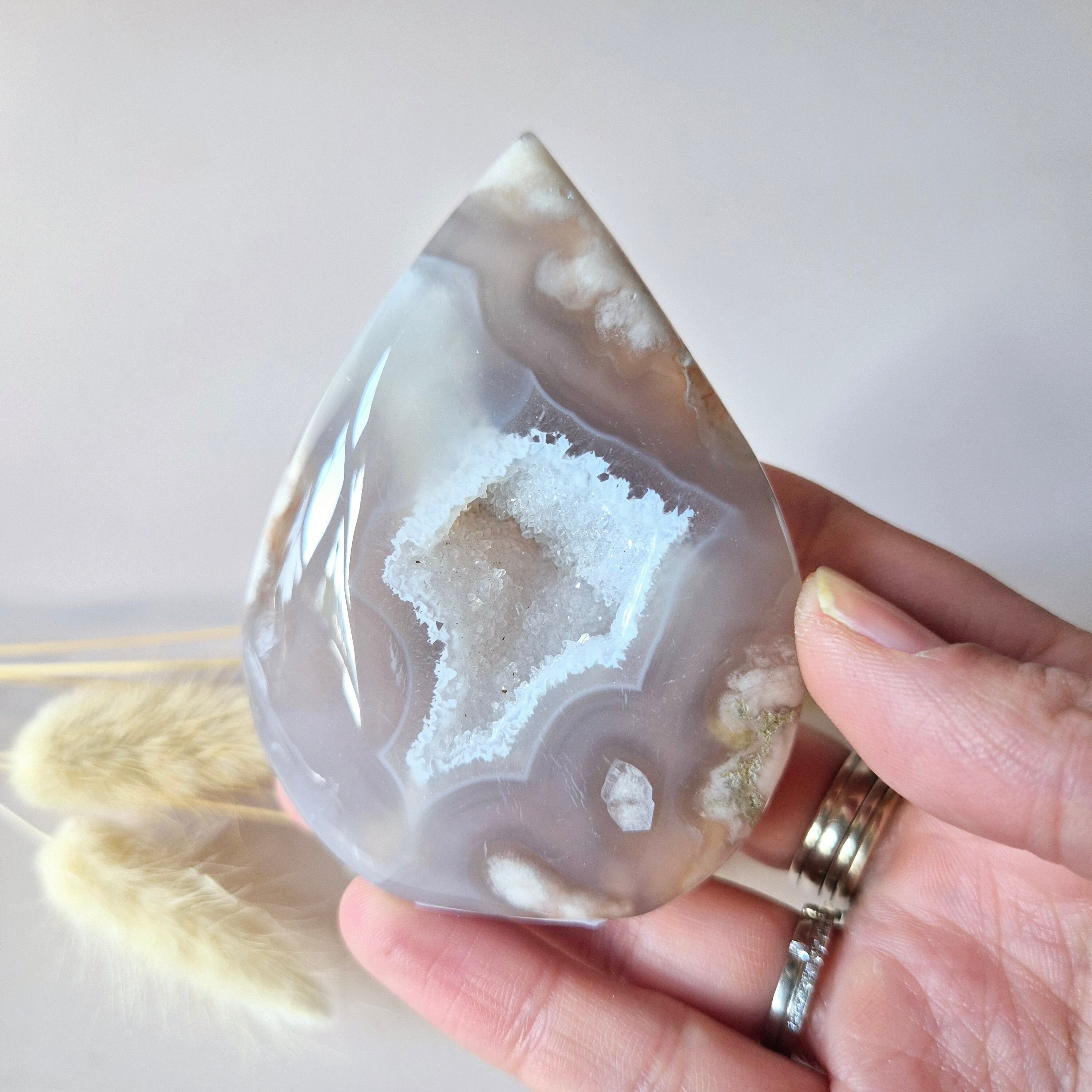 Gema Druzy Amatista Rosa llama 114g (Amatista Rosa) 2