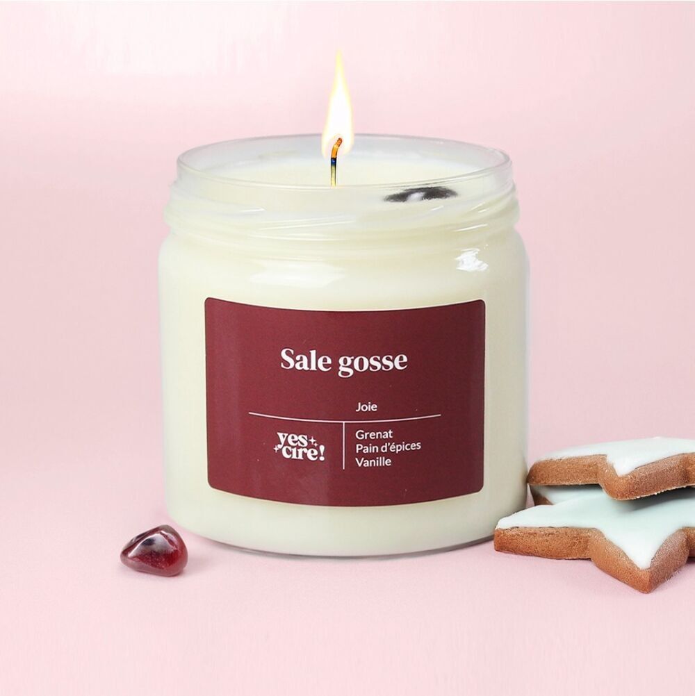 Böses Kind | Granatkerze „Freude“