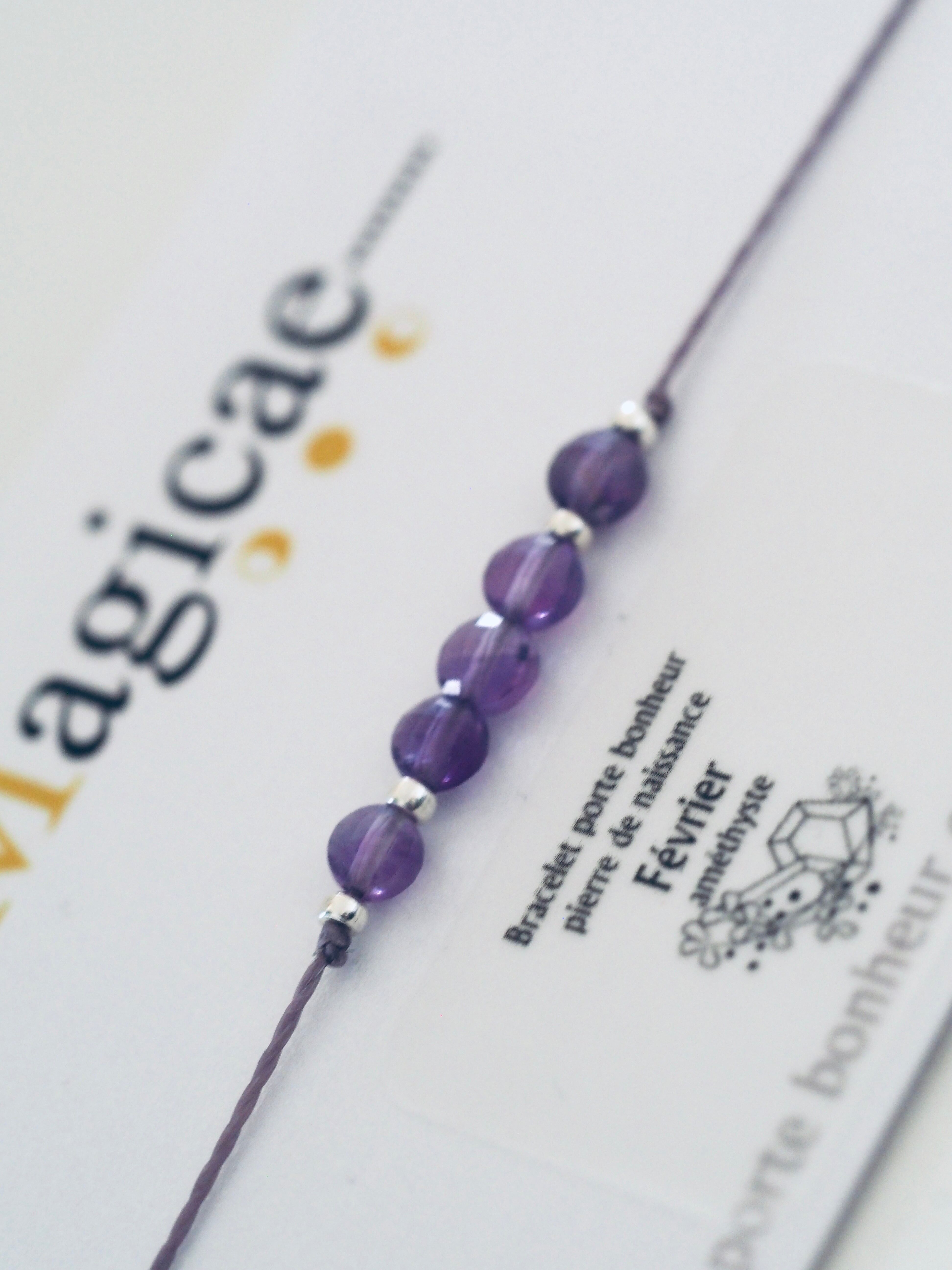 bracciale portafortuna FEBBRAIO