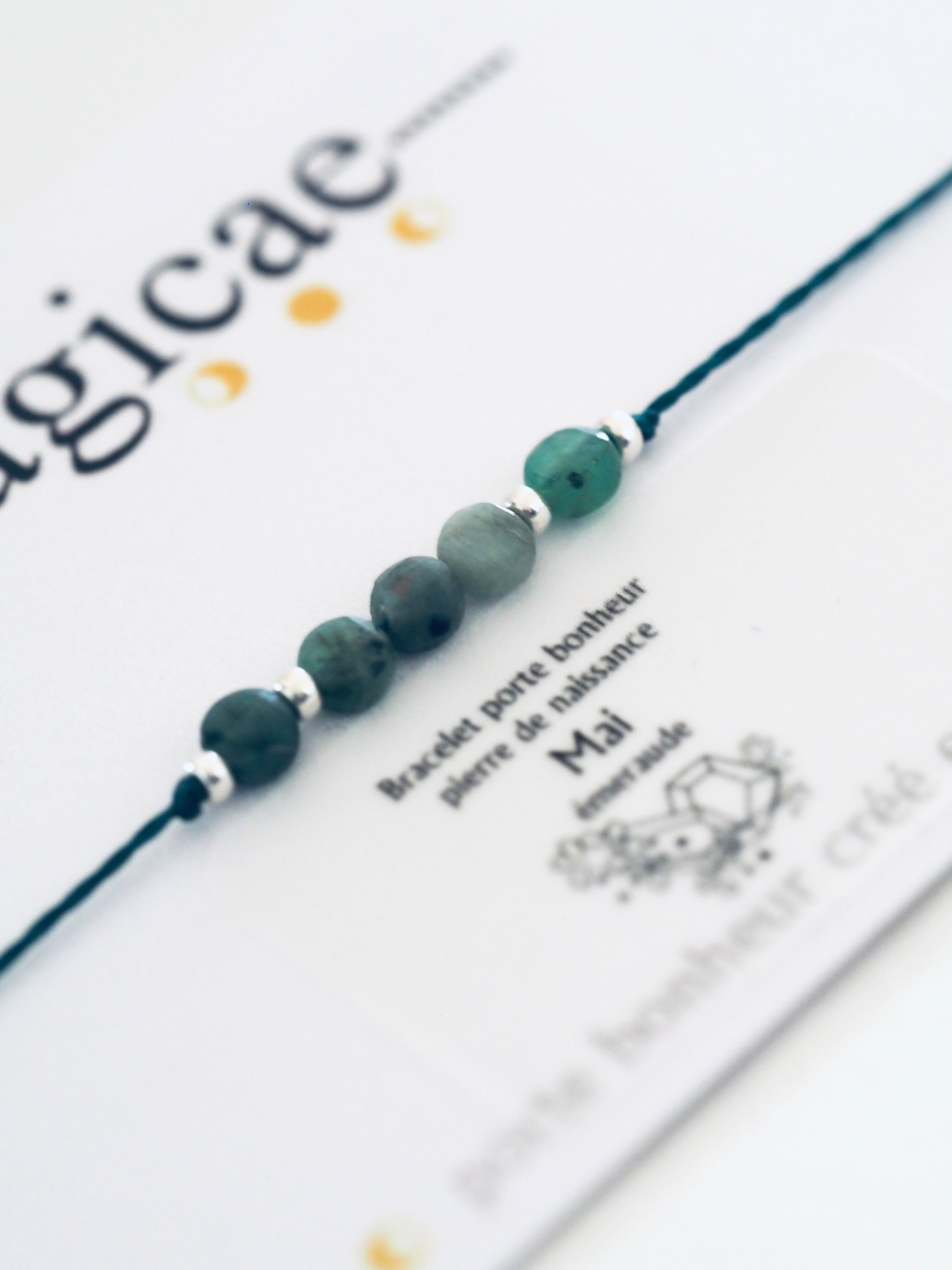 Bracciale in pietra portafortuna MAI