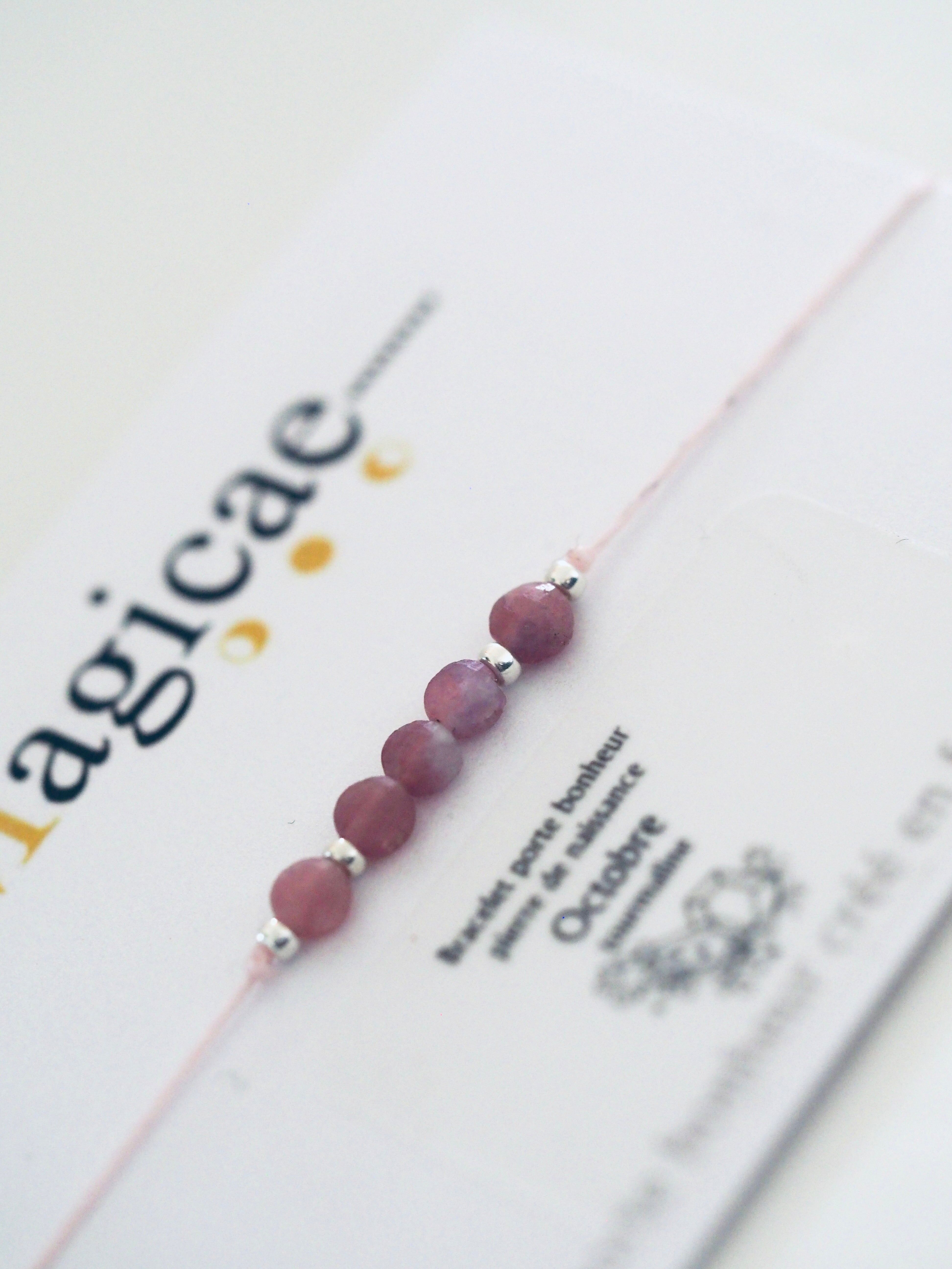 OKTOBER Geburtsstein Armband