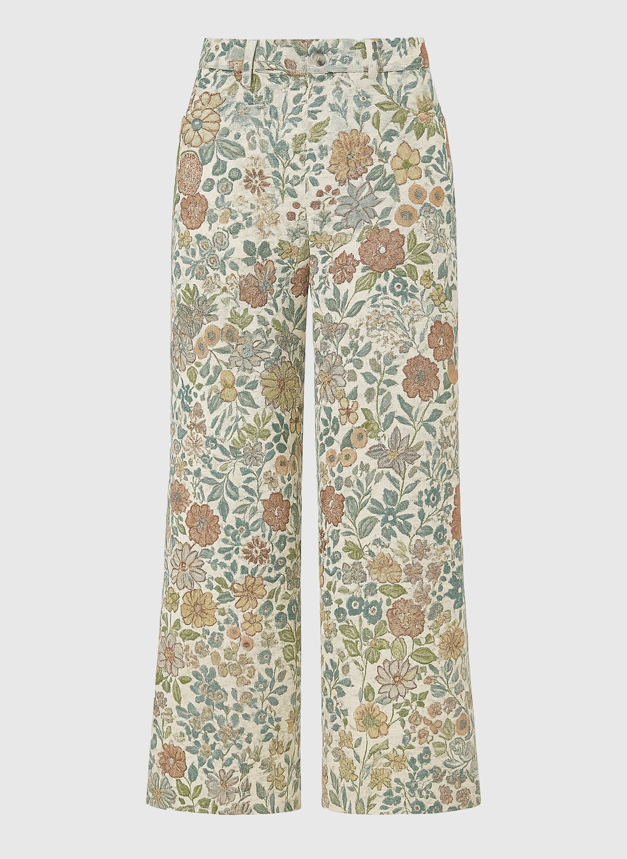 Pantaloni ecrù PHIONA