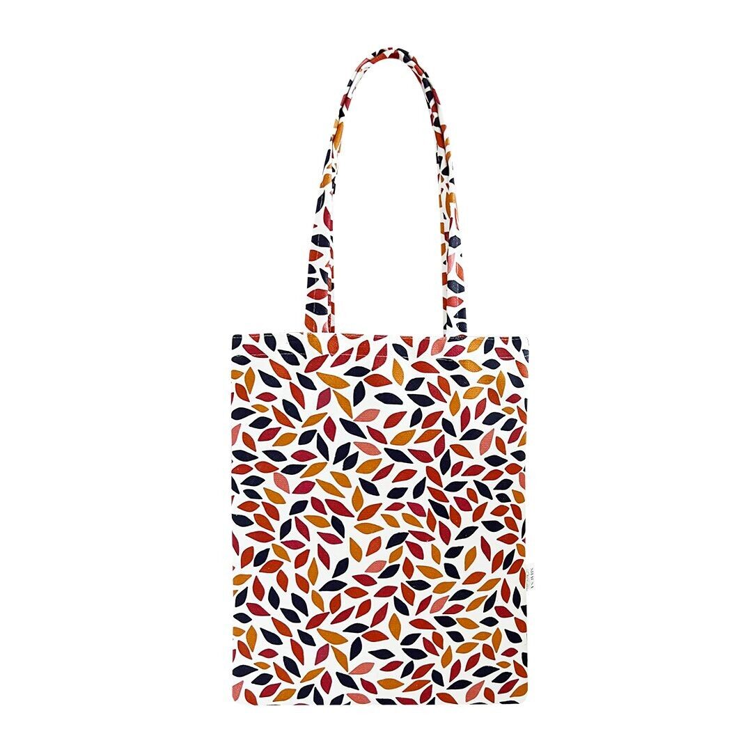 Leaf Print Tote Bag – Lightweight & Versatile