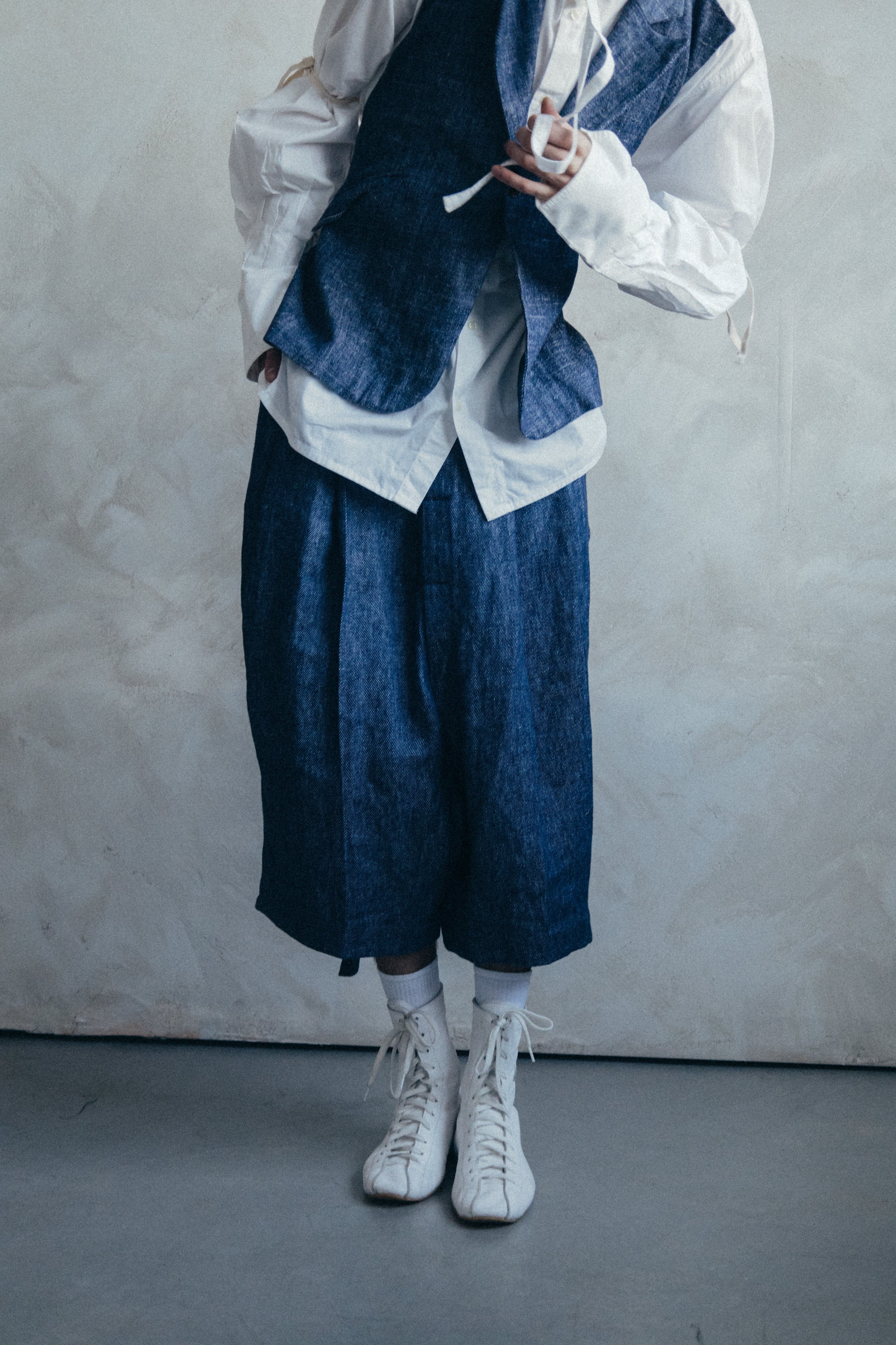 PANTALONI BLU NAVY IZEKO