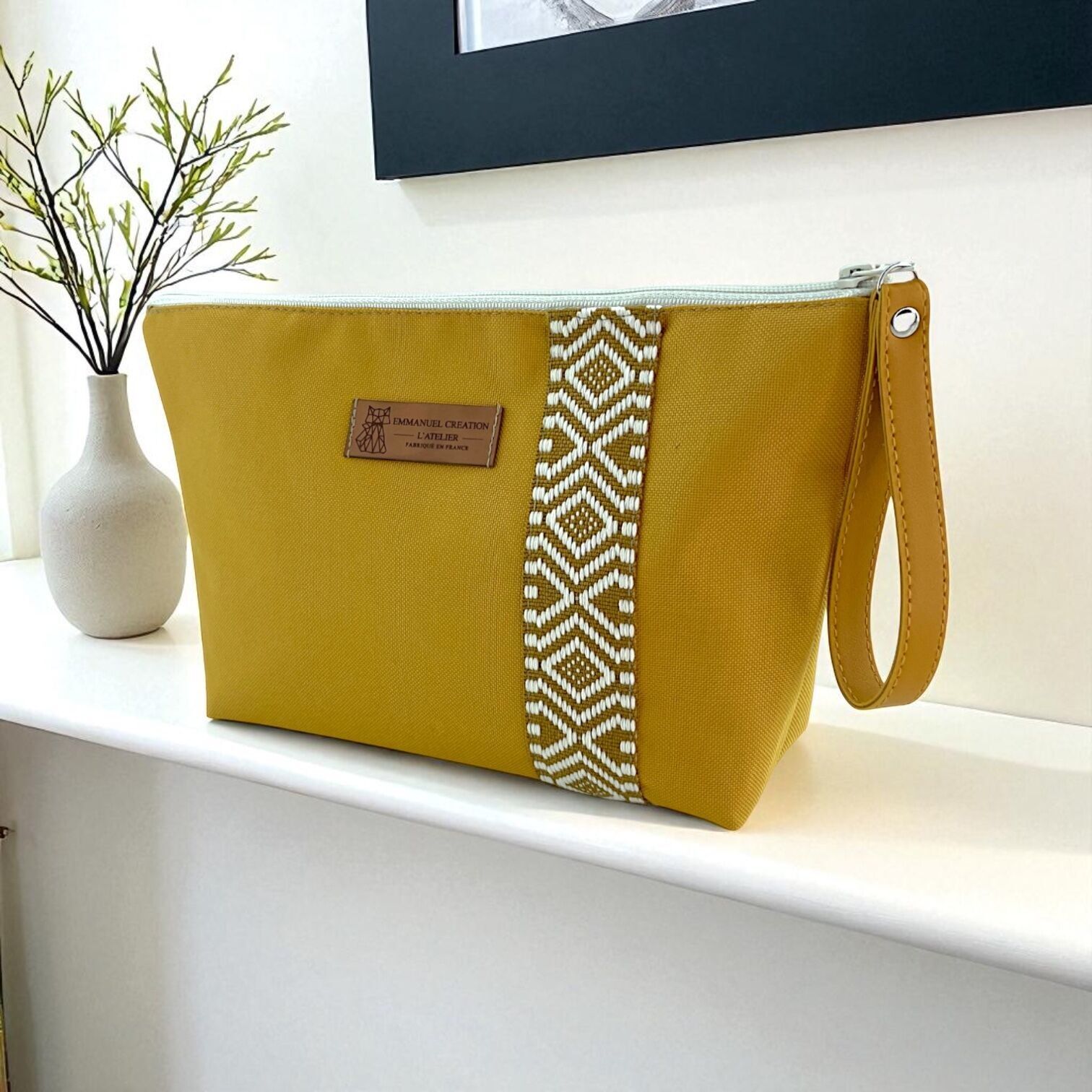 Travel kit, "Alabama" mustard