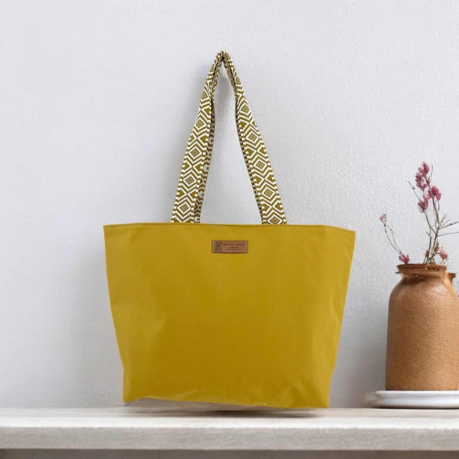 Alabama bag, "Brooklyn" mustard