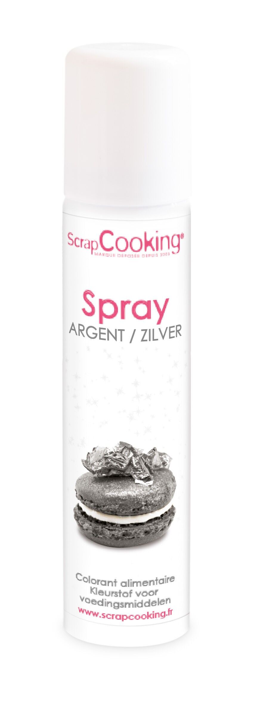 Silbernes Haarfarbspray – 40 ml