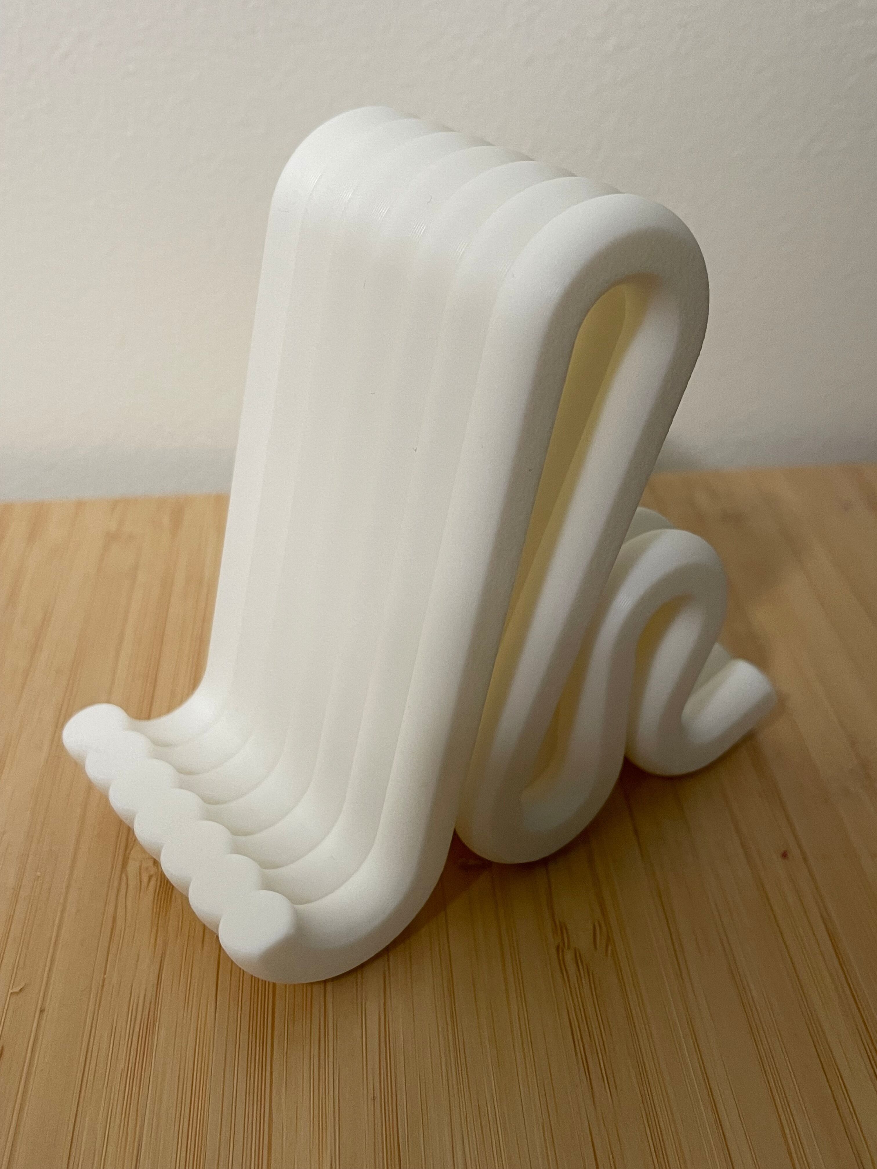 Support Téléphone Ondulé