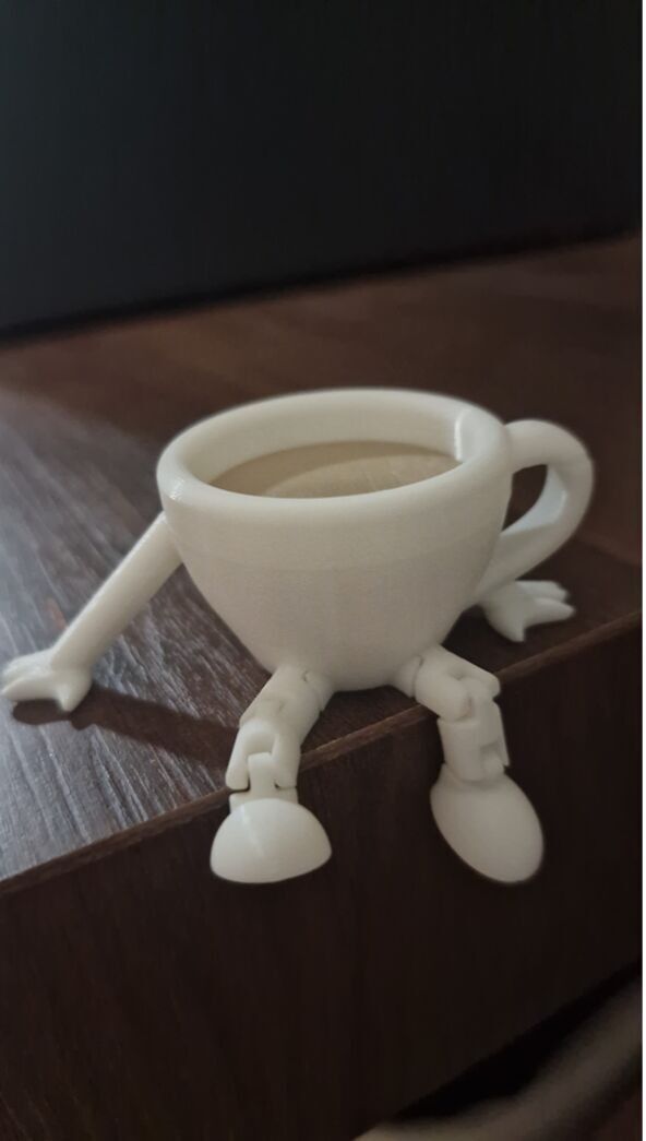 Gelenkige Kaffeetasse