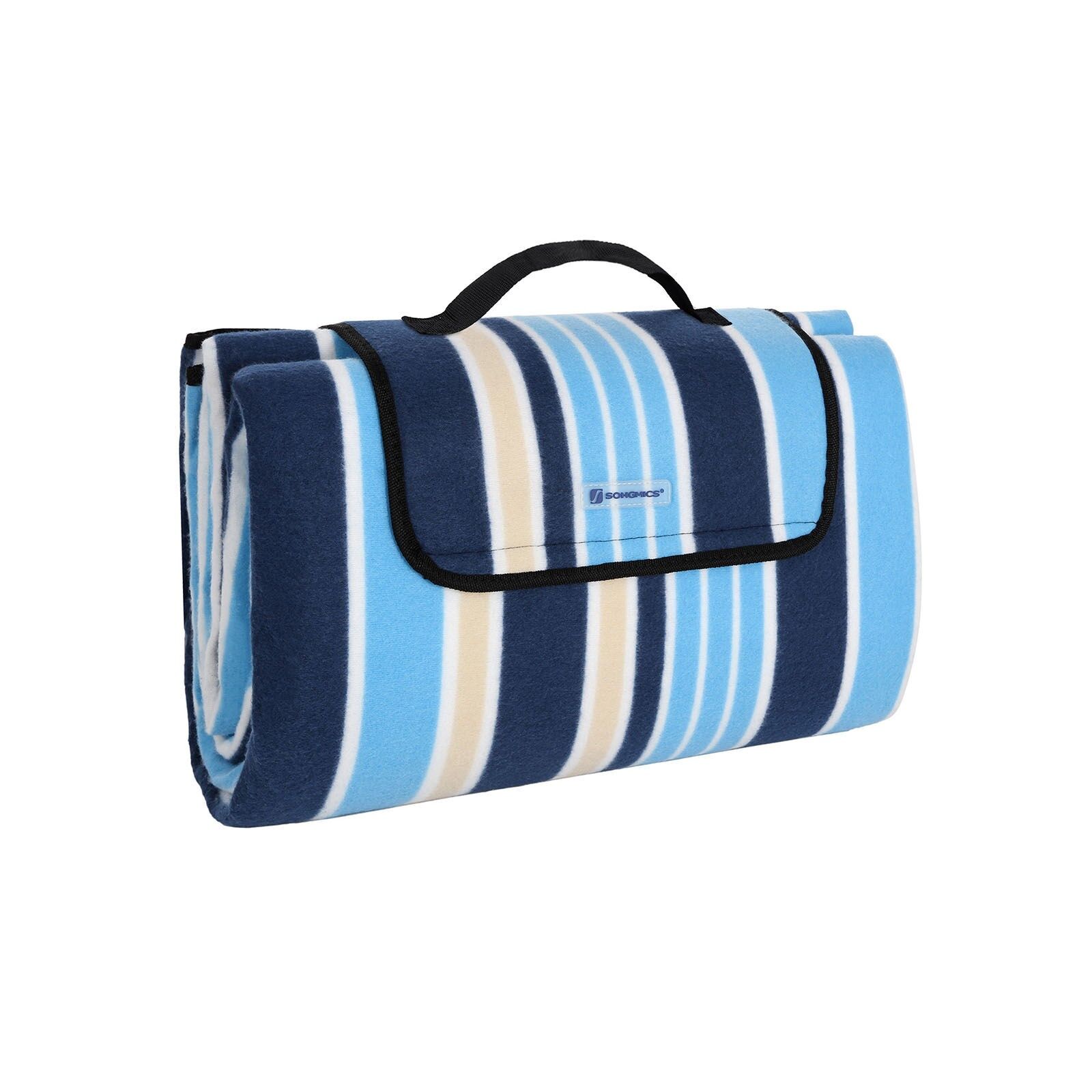Polaire Picknickkleed bleu gestreept XXL