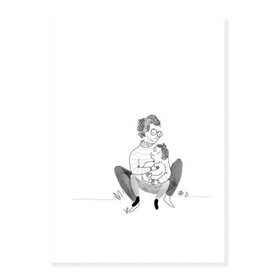 Tenderness Poster - Daddy and Boy