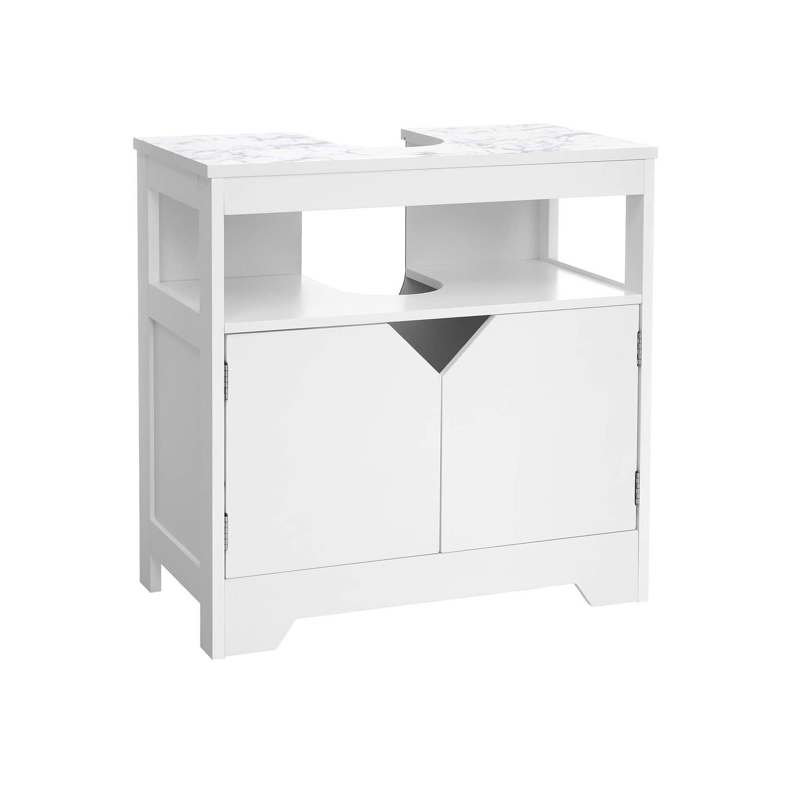 Meuble de rangement aspect marbre