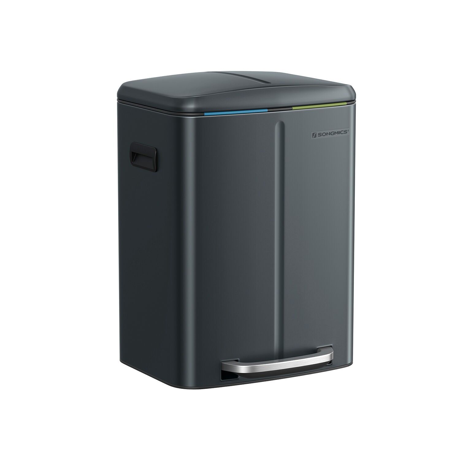 Cuisinière à pâtisserie 2 x 20 L avec couvercle à fermeture amortie vert