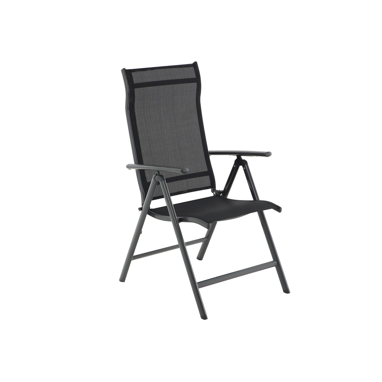 Fauteuil de jardin confortable noir