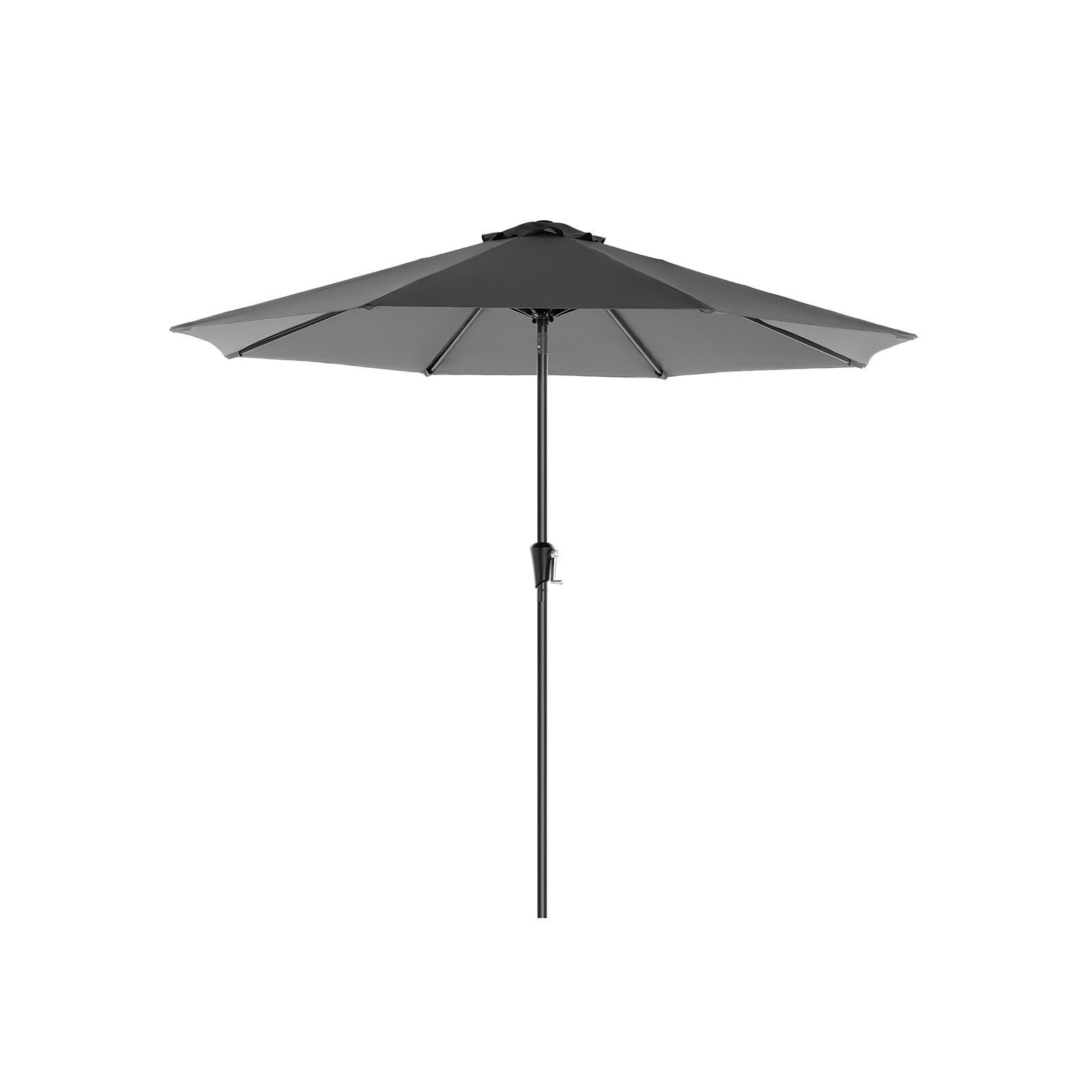 Parasol Ø 300 cm gris