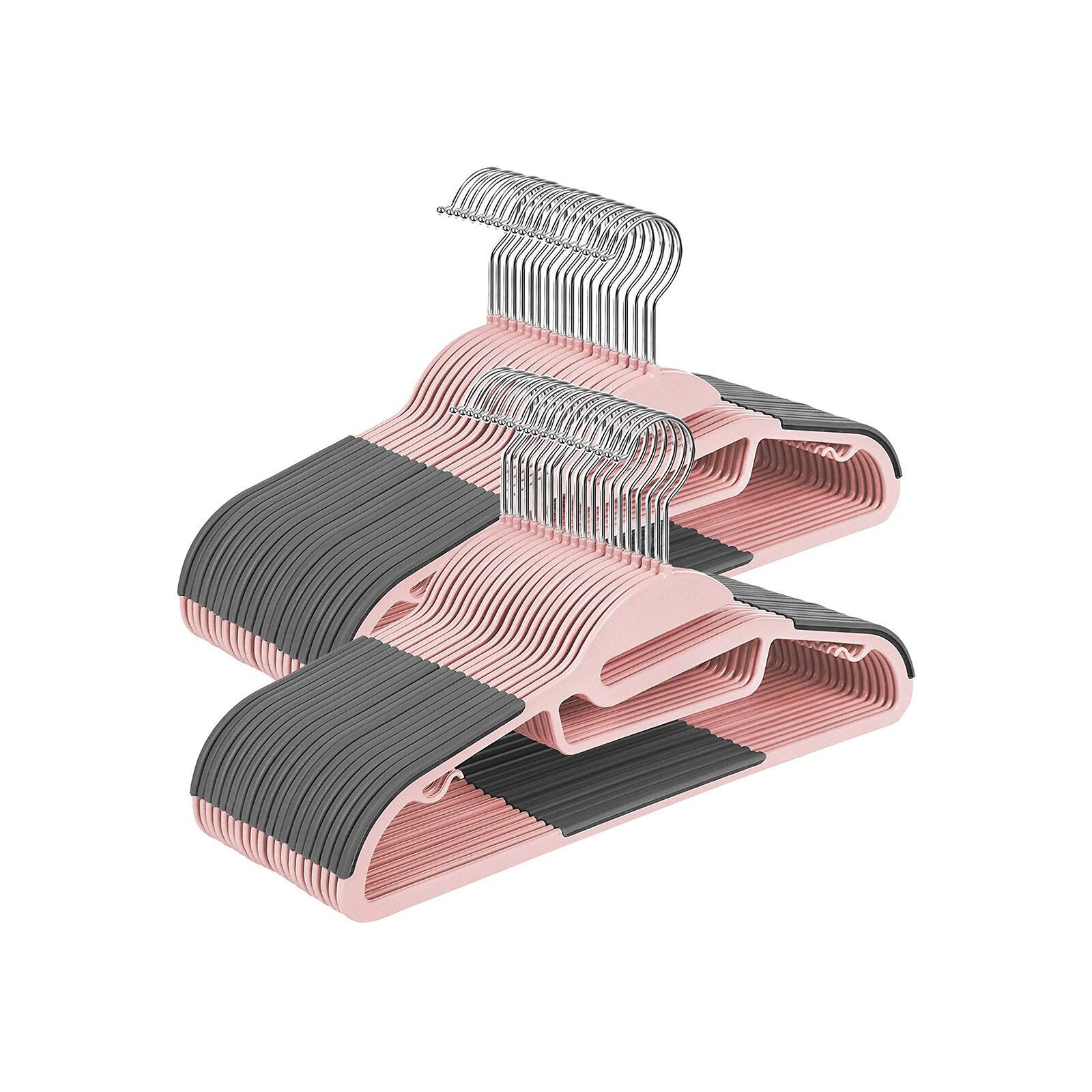 Set da 50 grucce antiscivolo per abiti