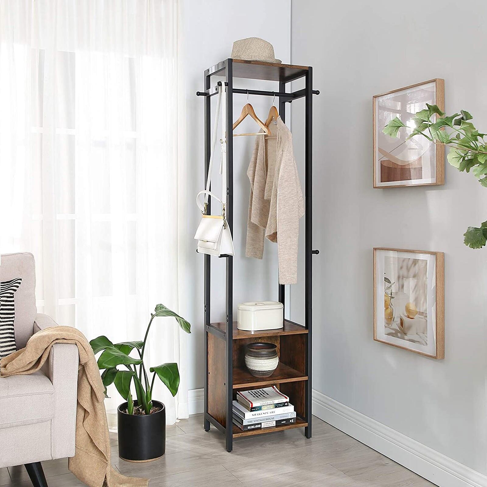 Kapstok con telo aperto