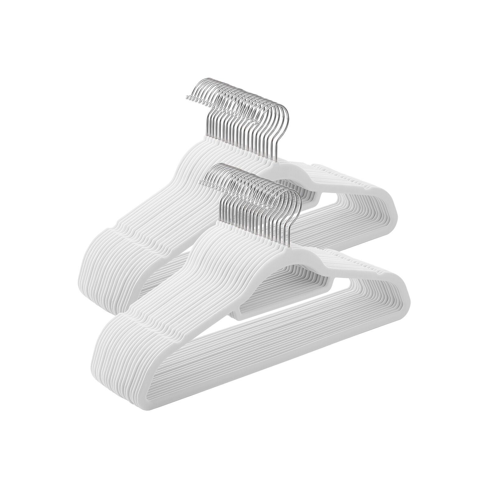 colgador de ropa blanco