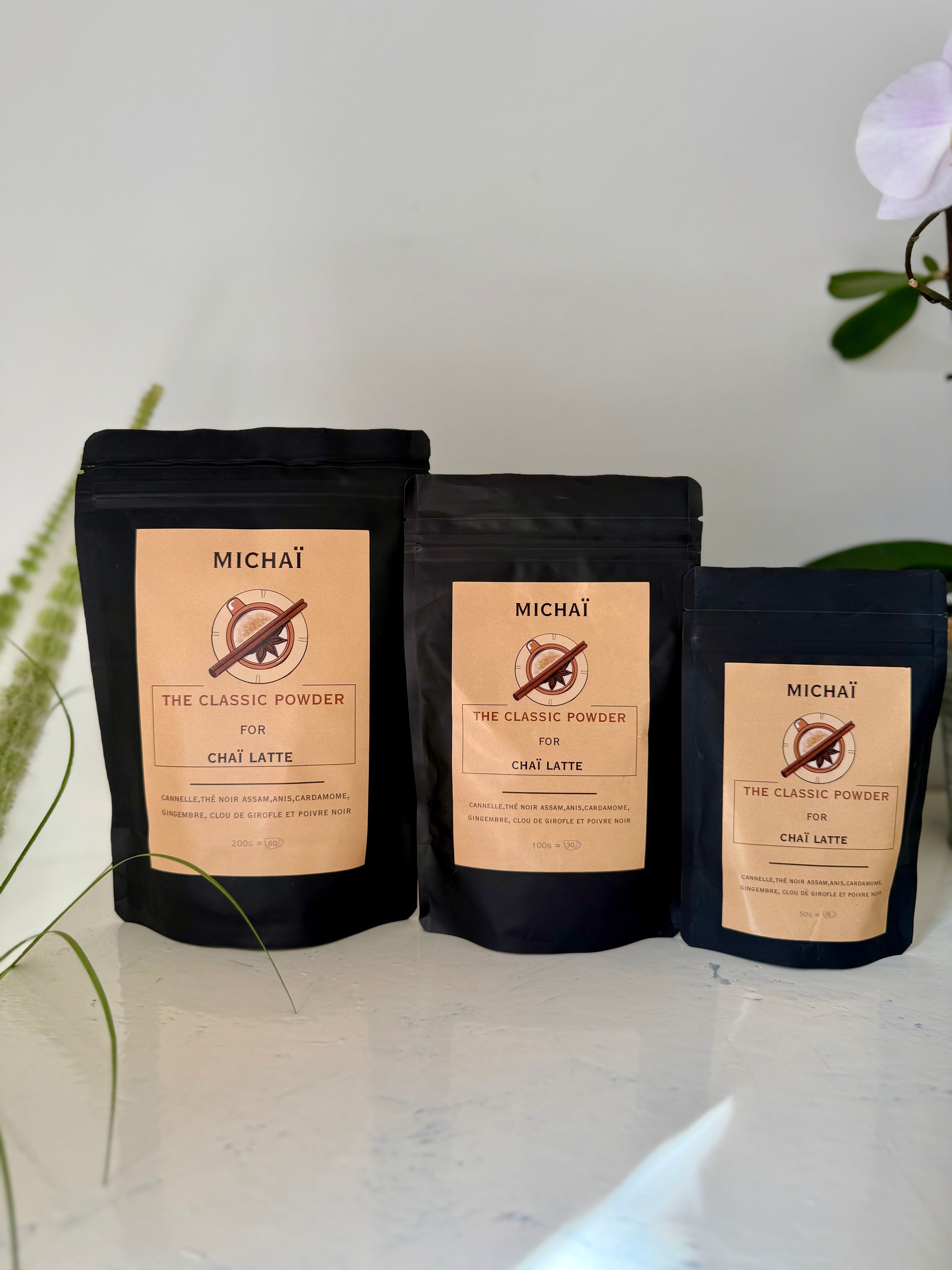 The Classic Powder-Chaï Latte- sans Sucres Ajoutés- Épices