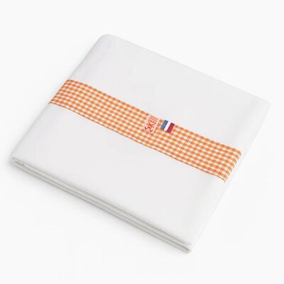 White Organic Cotton Flat Sheets