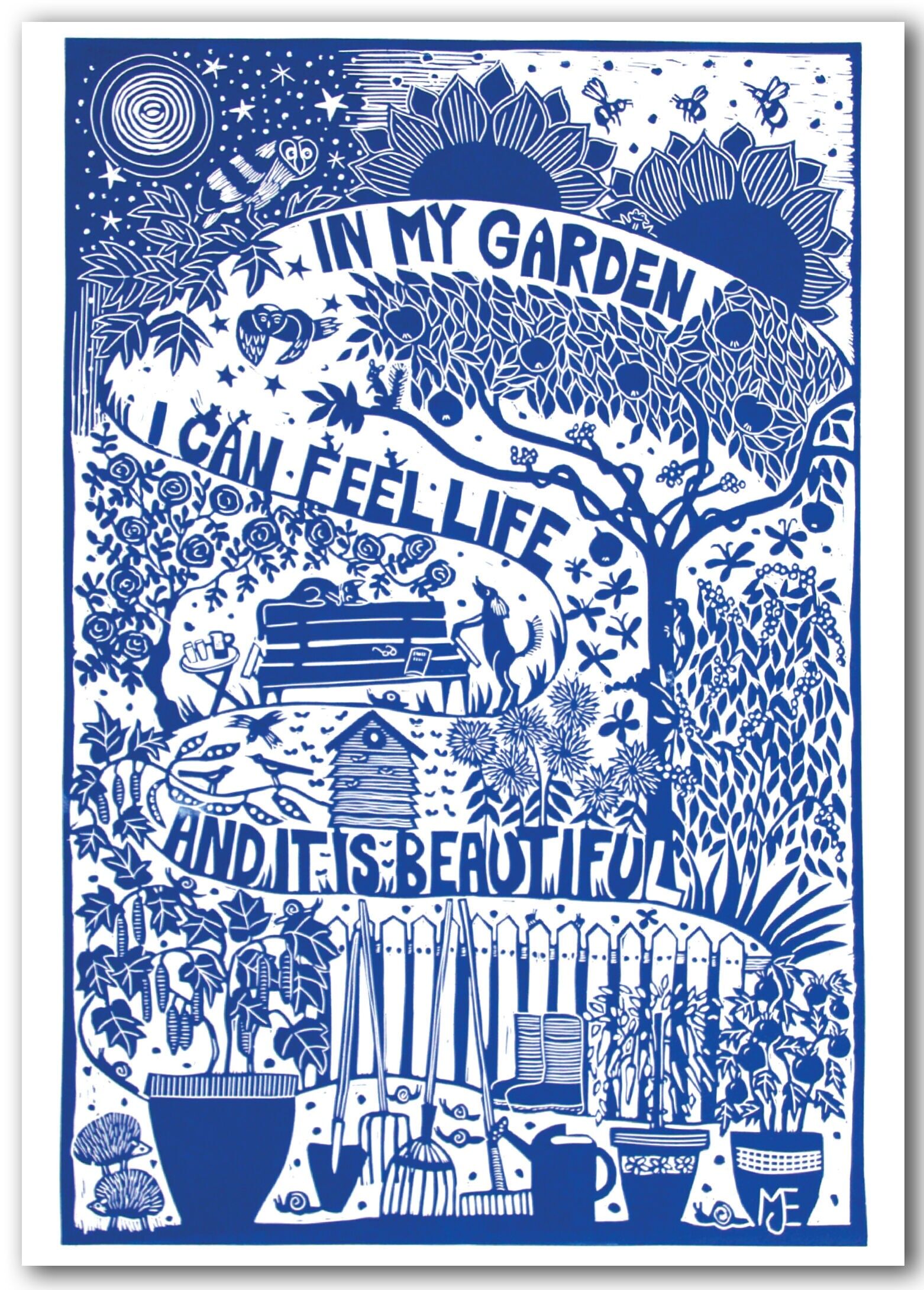 NC429 In meinem Garten - Mariann Johansen-Ellis