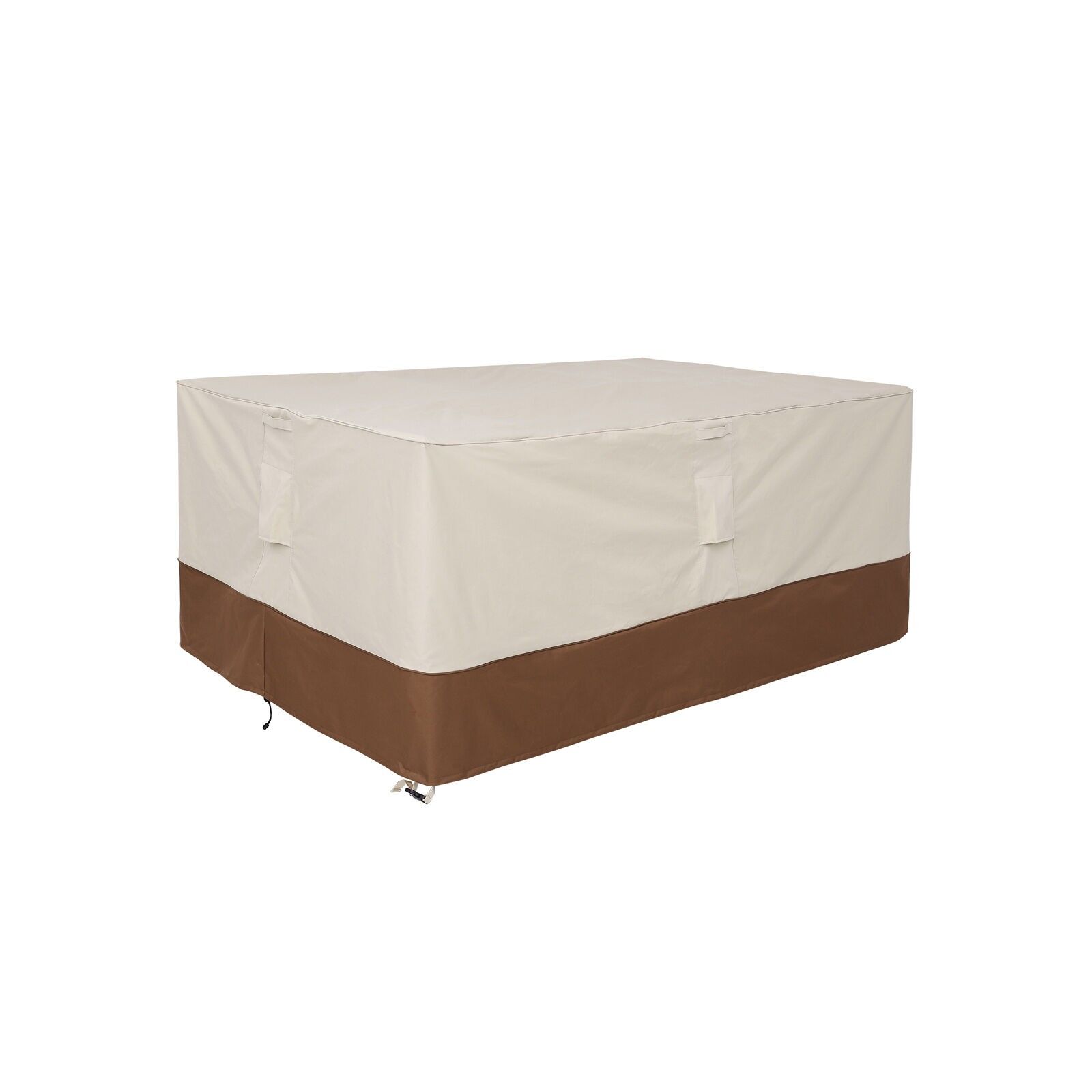 Housse de mobilier de jardin 2.4x1.4 m beige, 240 x 140 x 90 cm