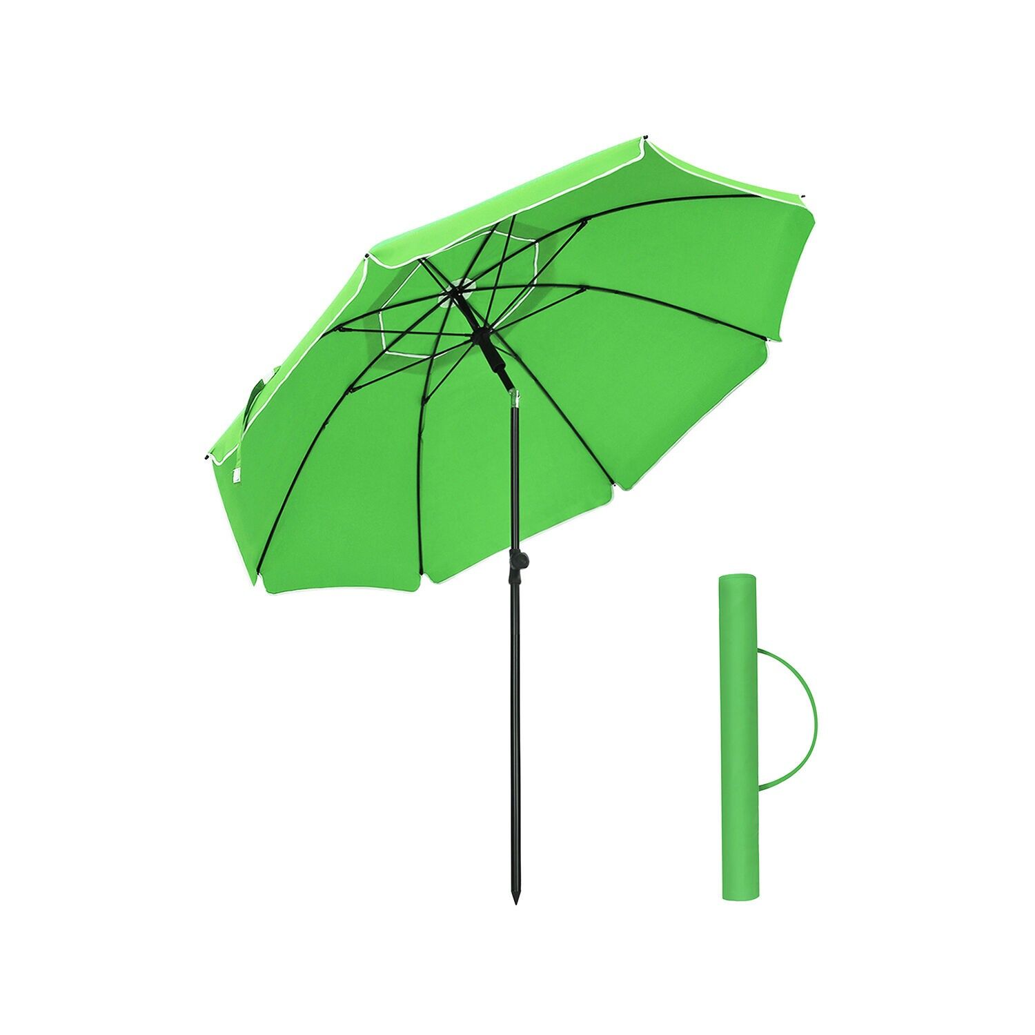 Parasol avec fonction pliable