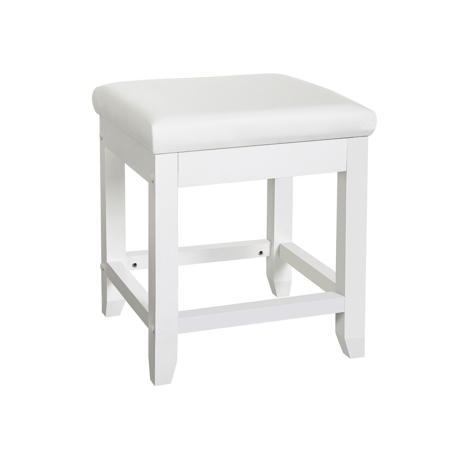 Tabouret de coiffeuse carré, 48 x 43 x 46 cm