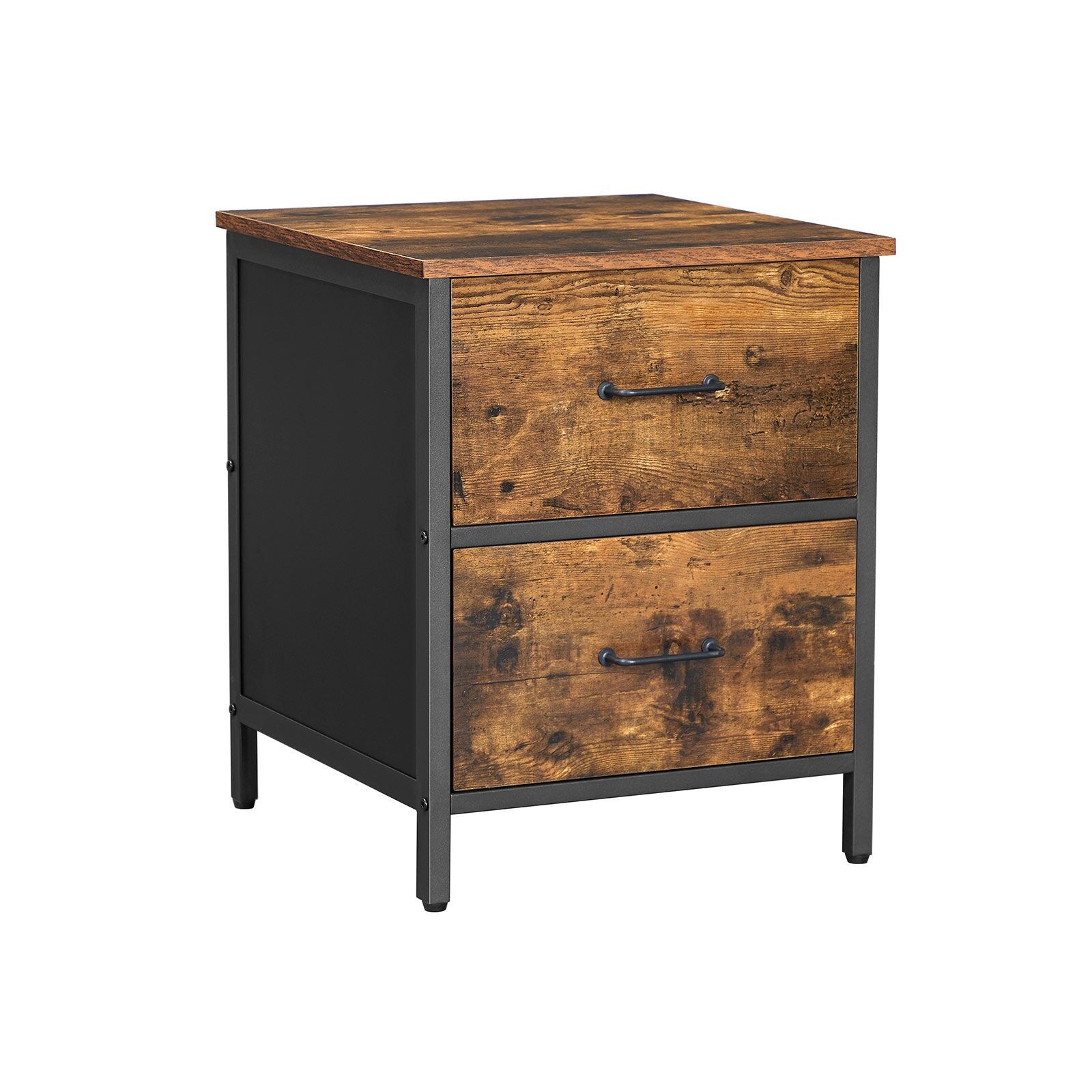 Side table with 2 drawers, 45 x 45 x 55 cm