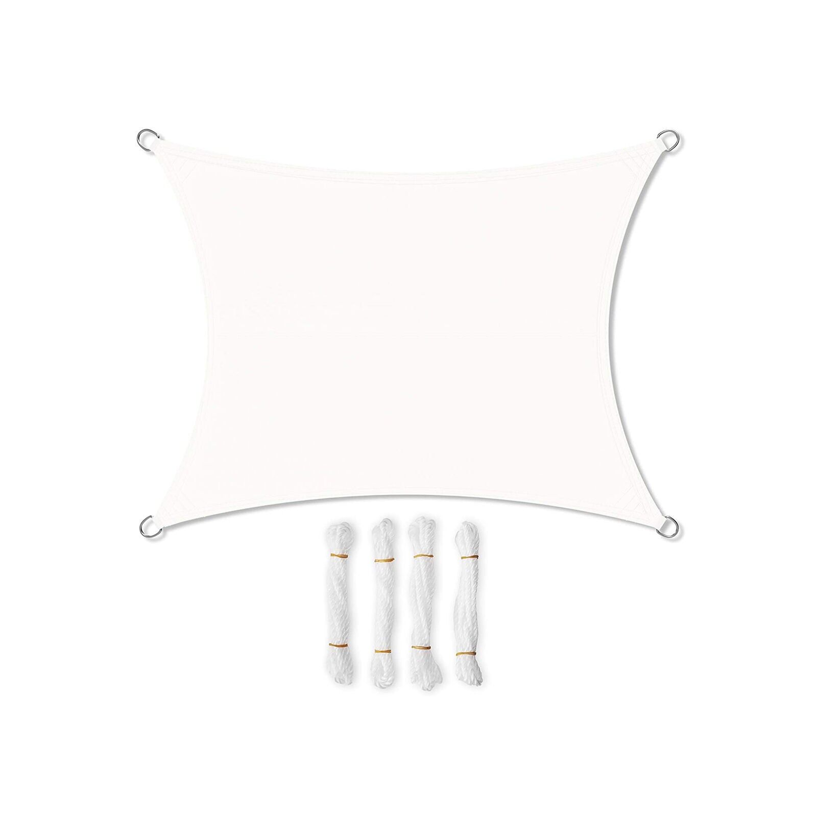 Voile d'ombrage 2 x 3 m blanc