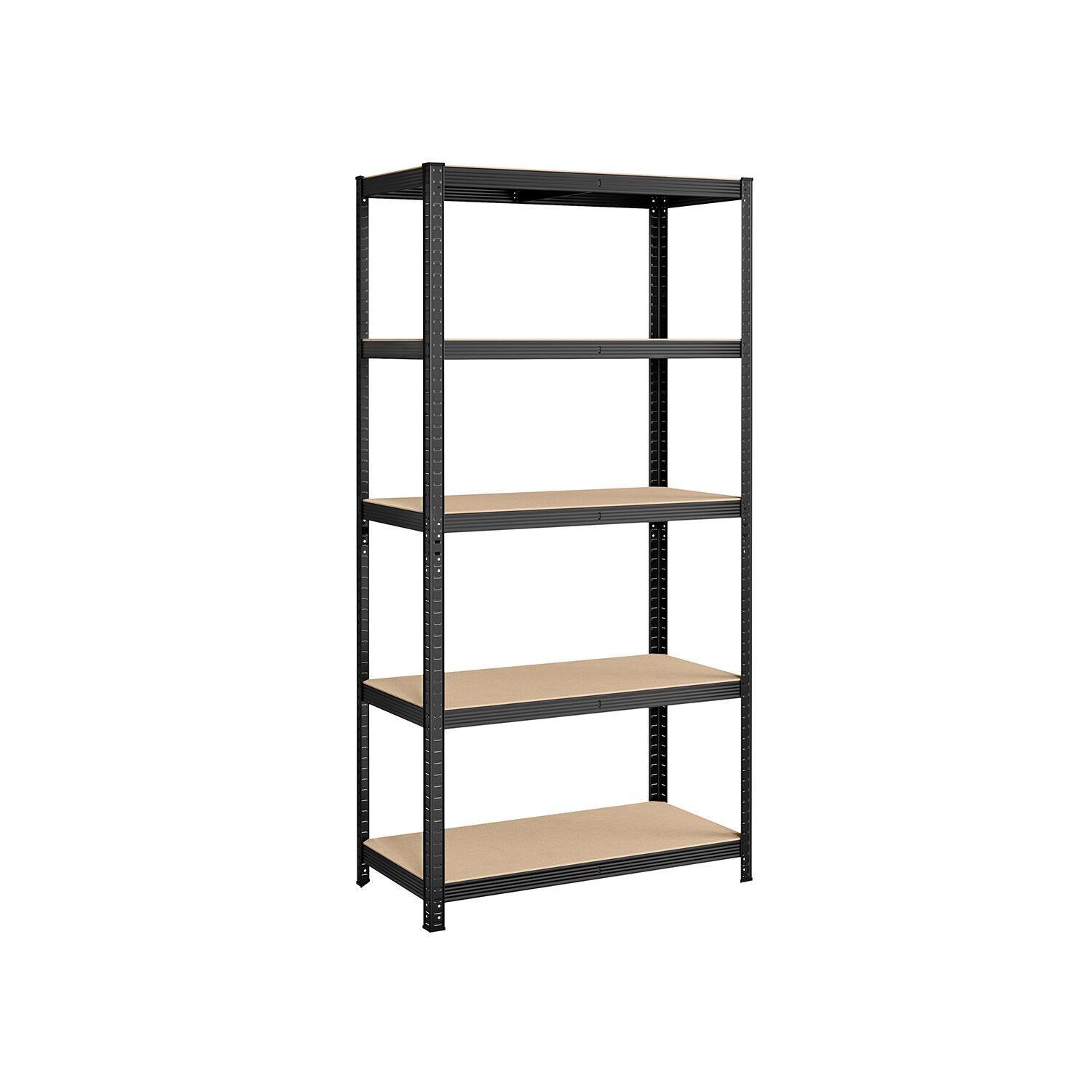 Storage shelf 200 x 100 x 50 cm black