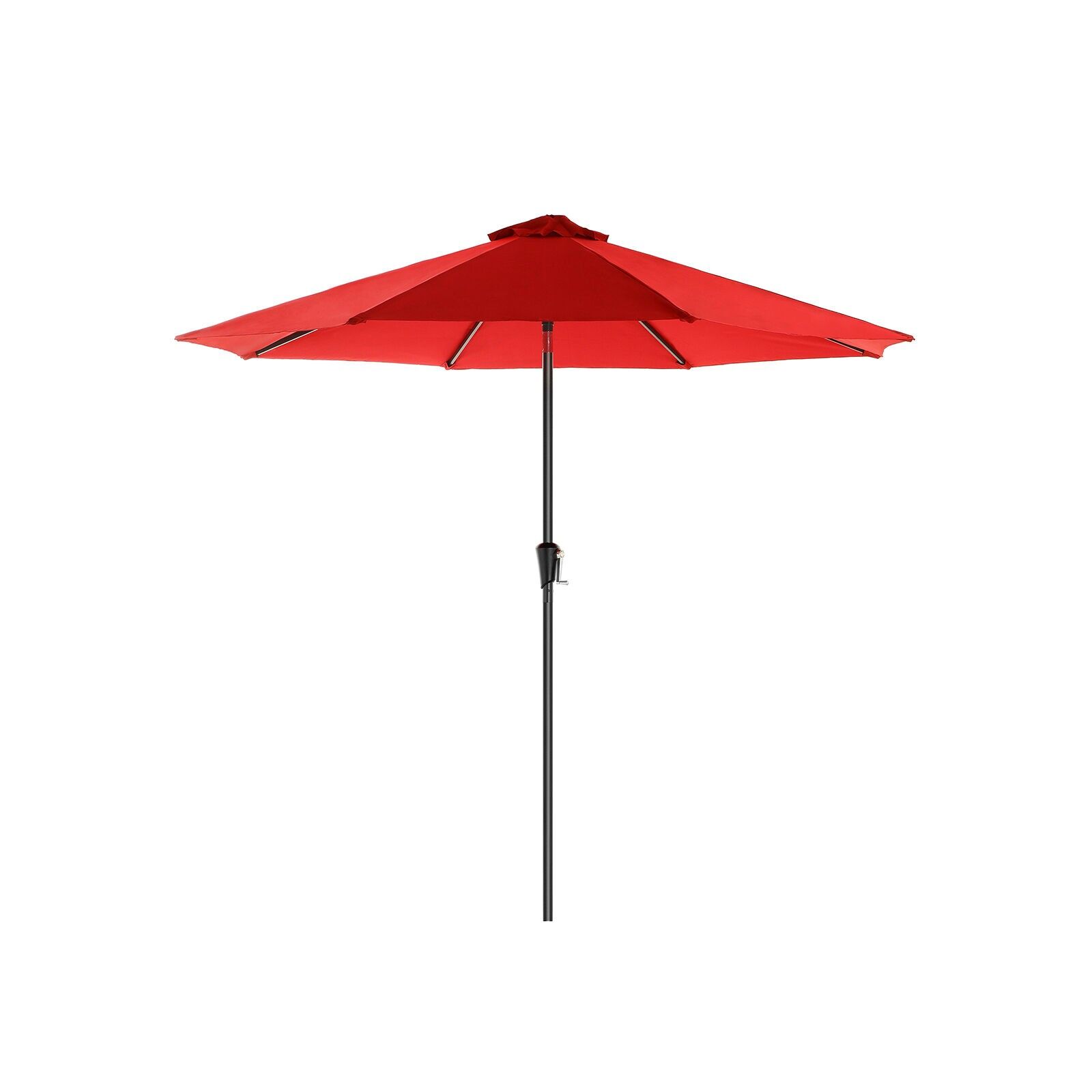 Parasol de jardin rouge