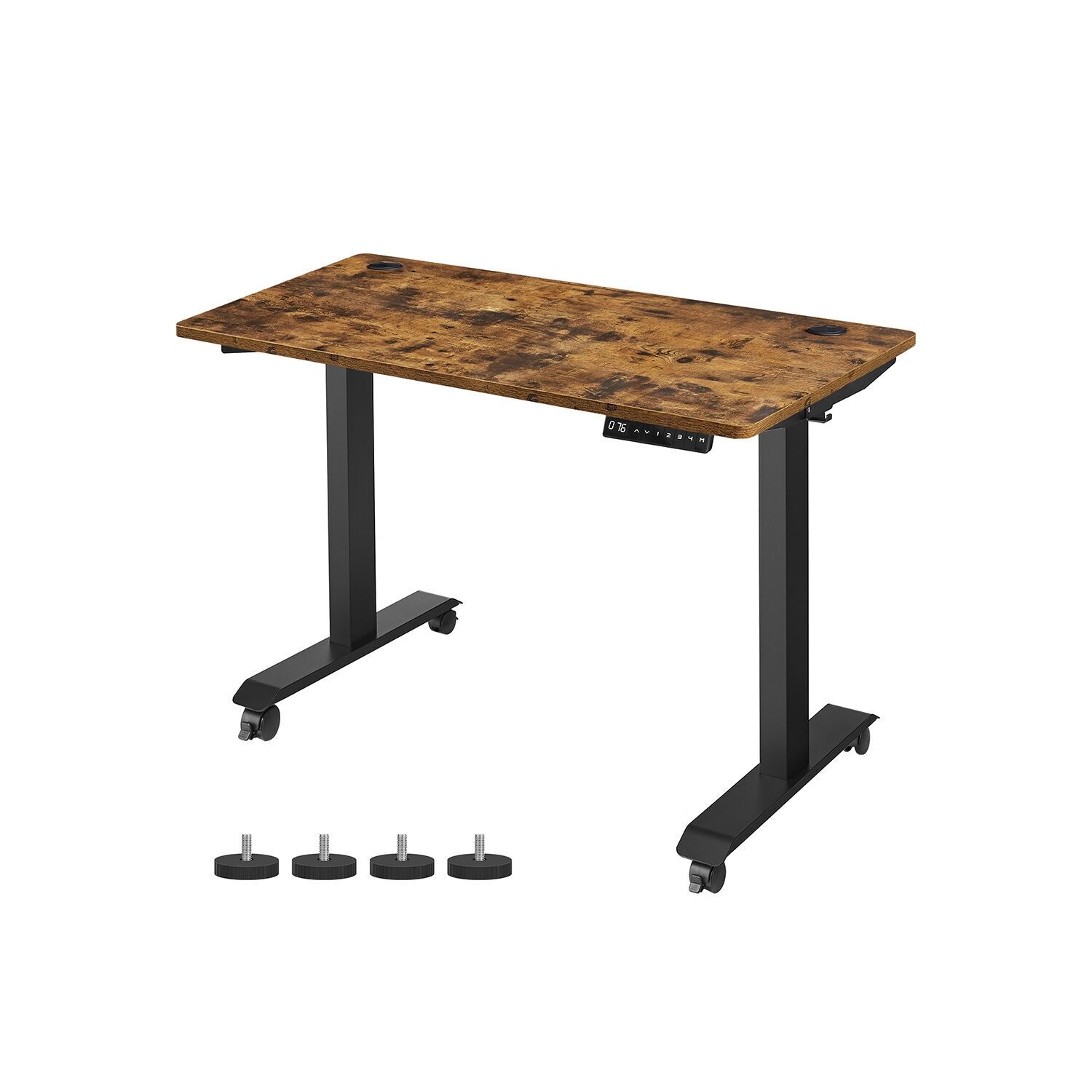 Scrivania regolabile elettricamente in altezza 60 x 120 cm