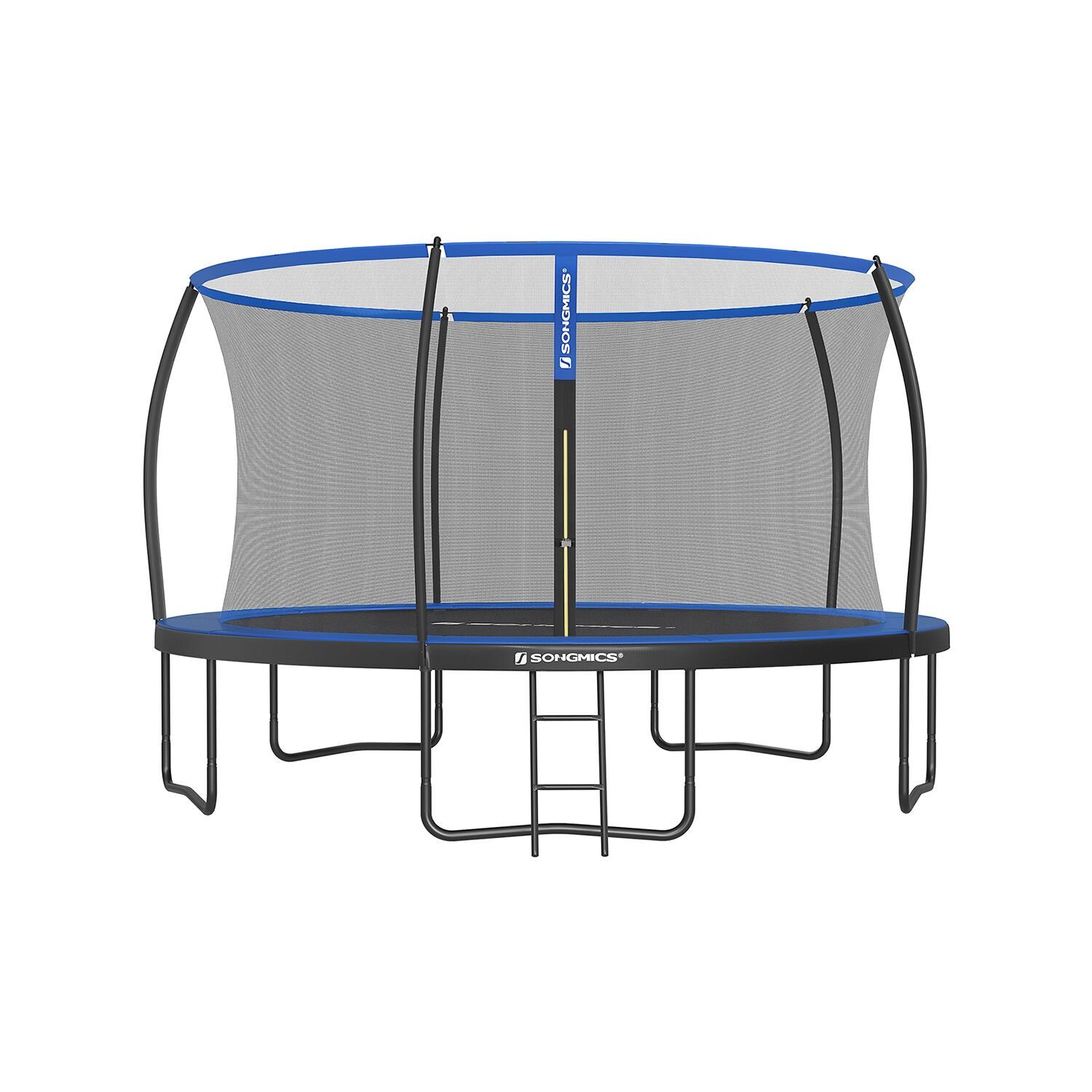 Trampoline Ø 427 cm with inner net black-blue