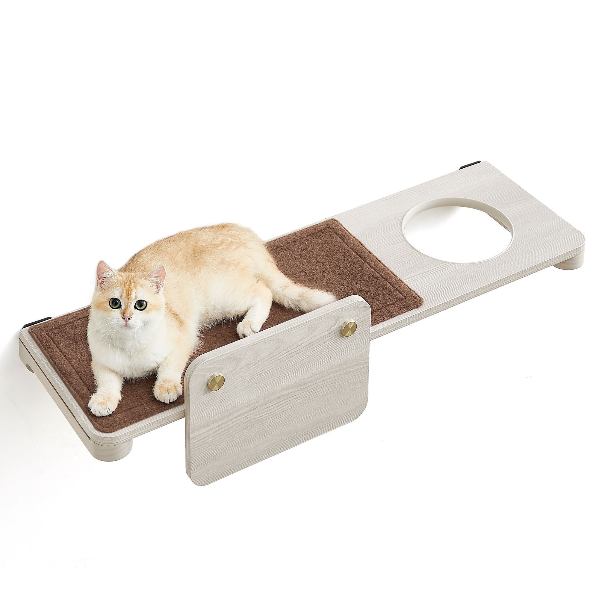 Collection Clickat - N° 008 Grande planche murale pour chat, 87.2 x 28 x 21 cm