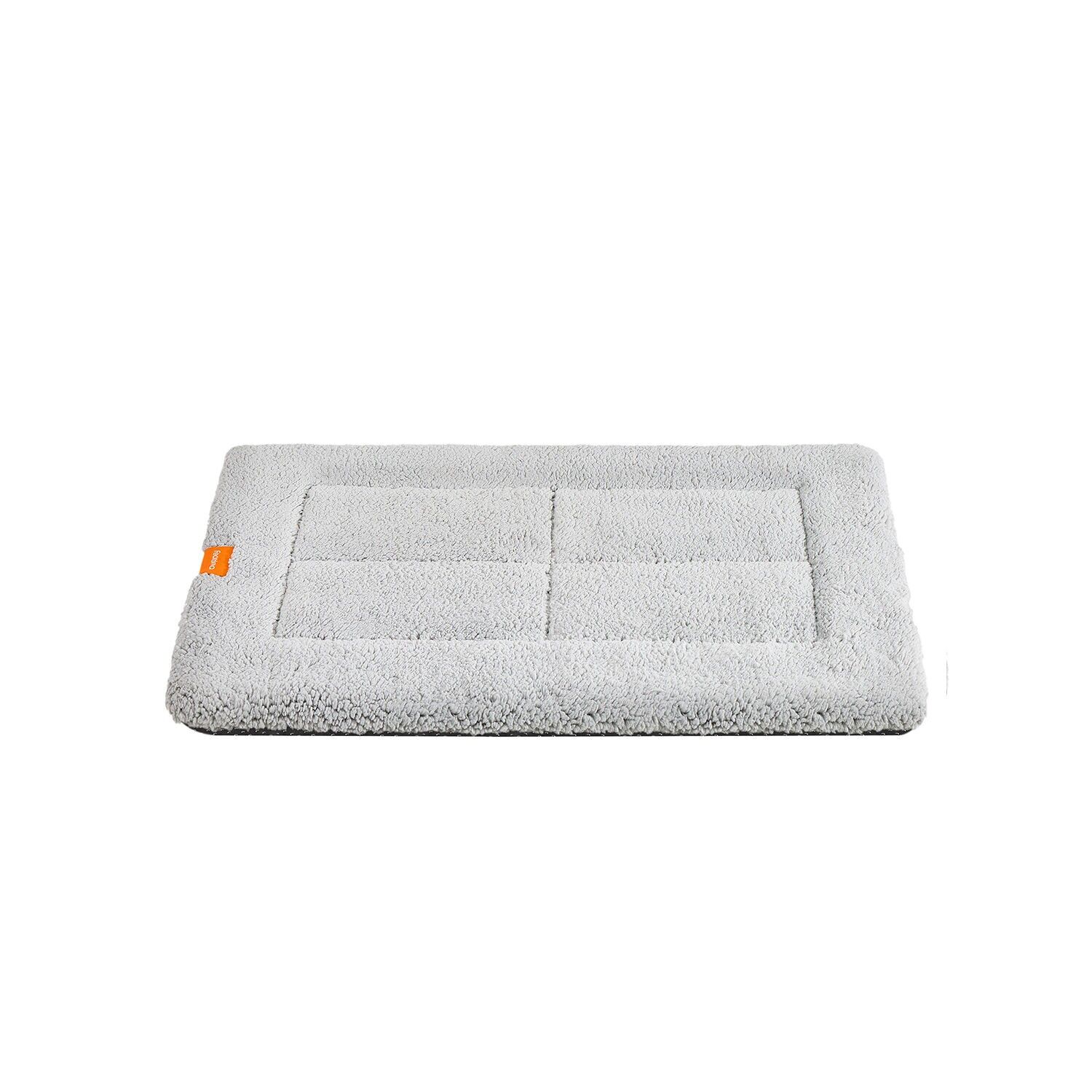 Couverture pour chien XL 105 x 70 cm lavable en machine gris clair