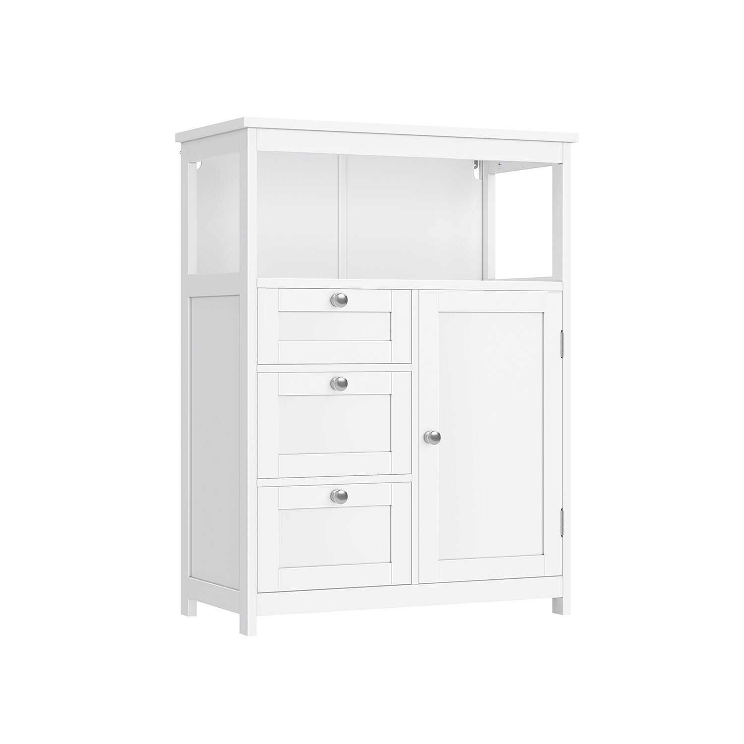 Meuble de salle de bain 30 x 60 x 80 cm avec 3 tiroirs