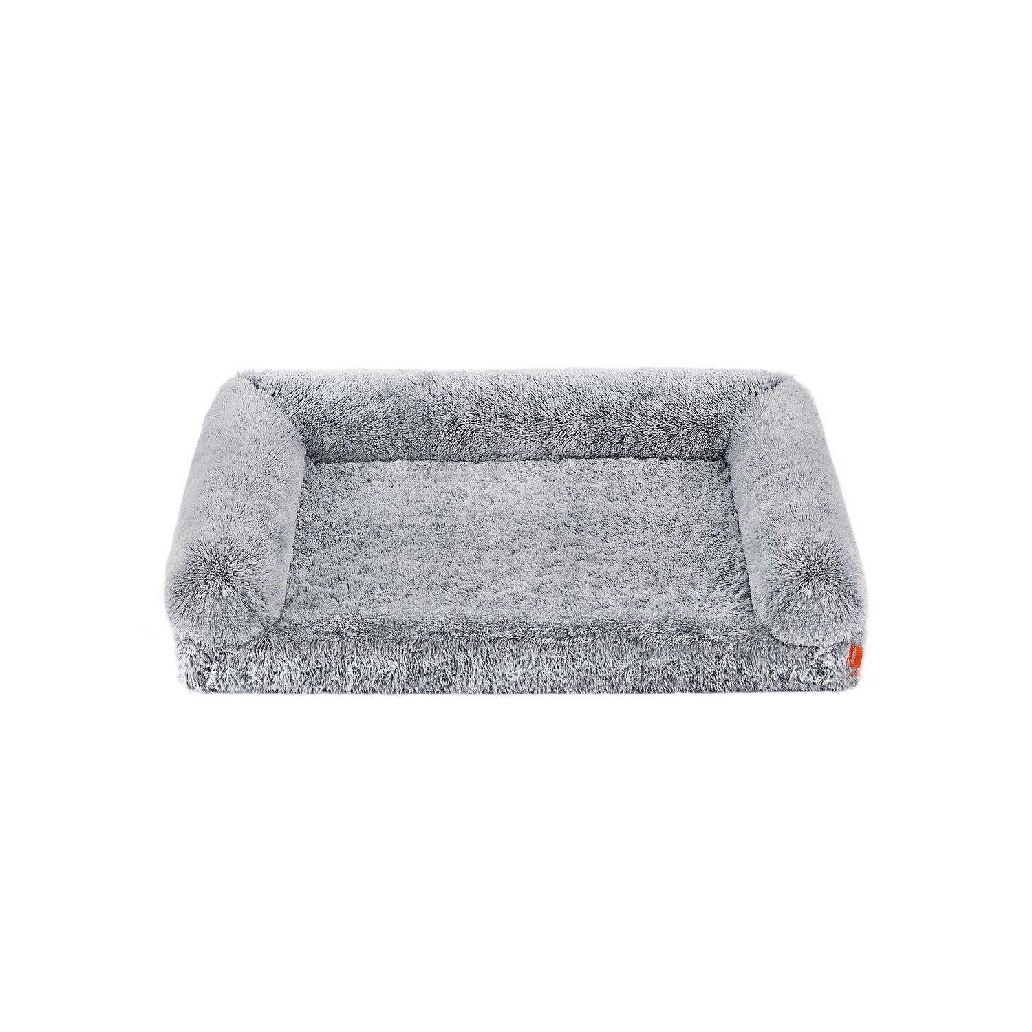 Cojín para perro tamaño XXL extraíble y lavable Ombré-Grey, 122 x 85 x 24 cm